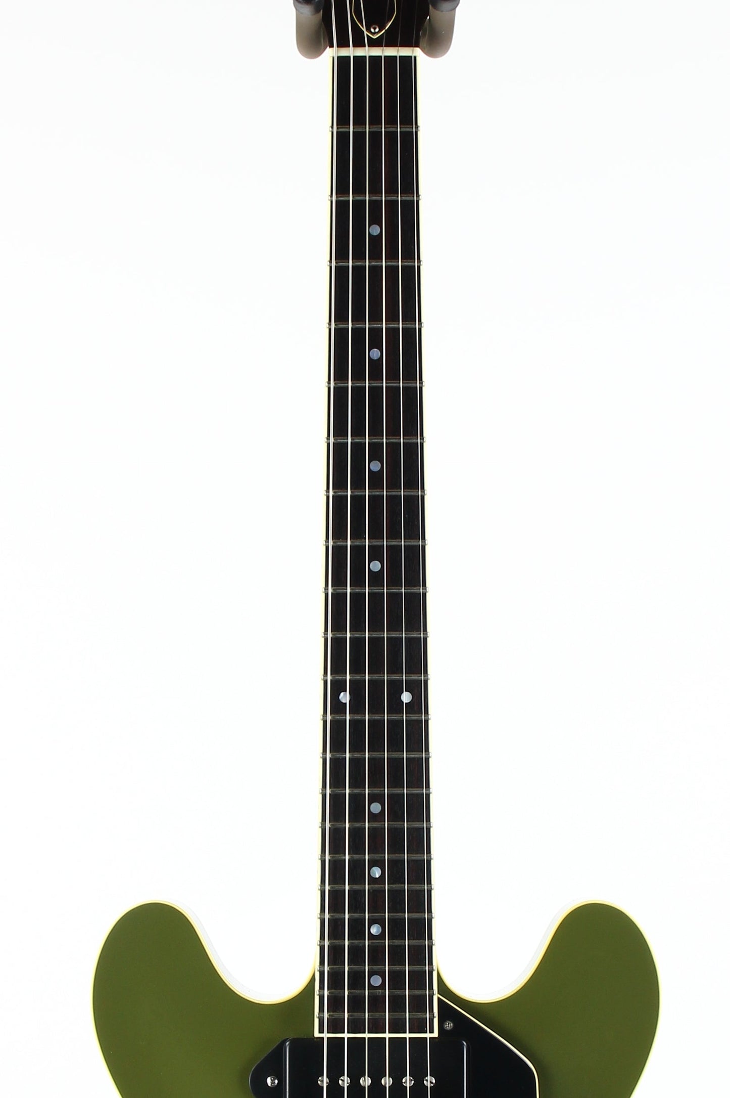 2024 Collings I-30 LC Olive Drab Green AGED Dual THROBAK Dog Ear P-90's