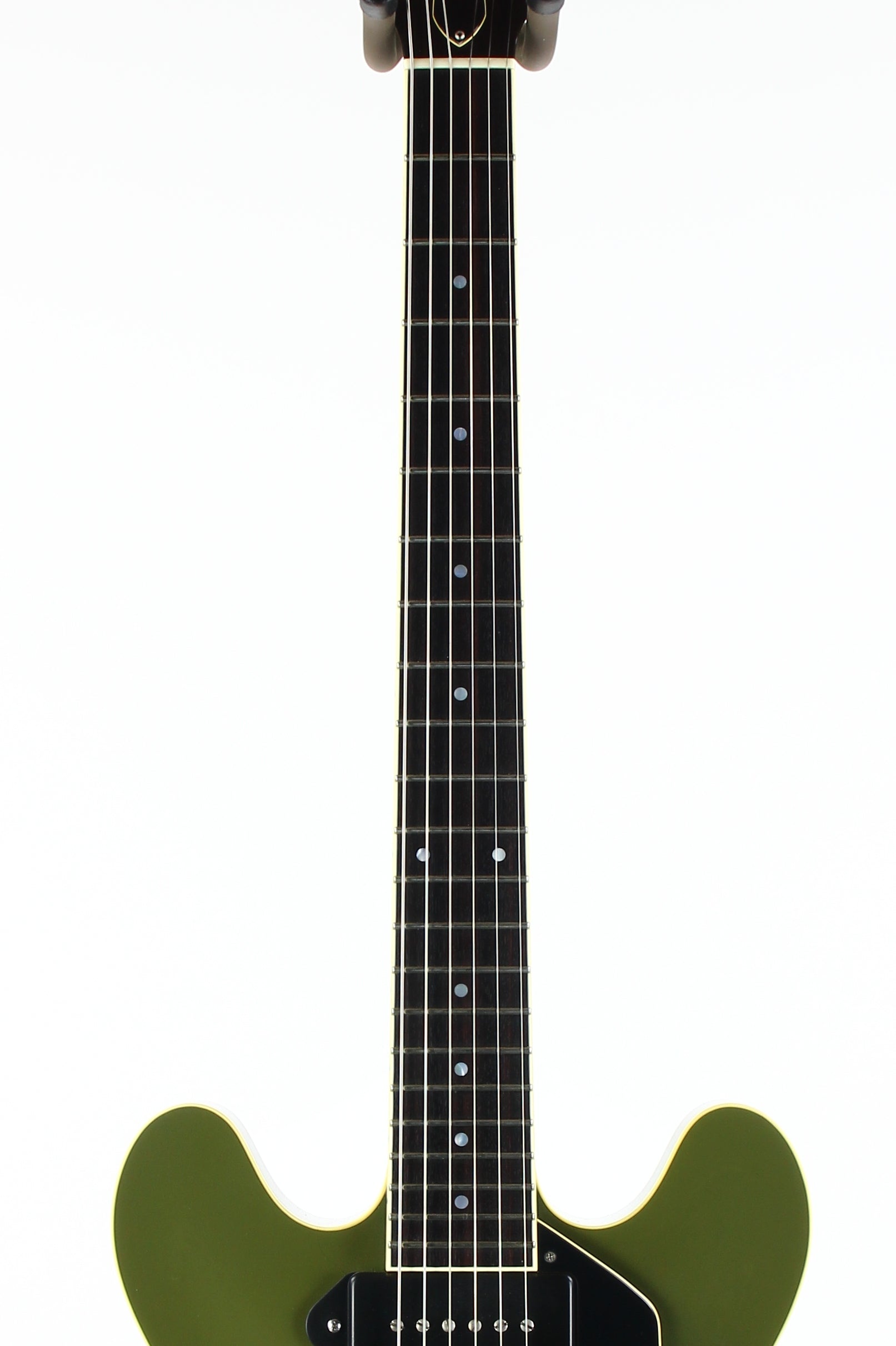 2024 Collings I-30 LC Olive Drab Green AGED Dual THROBAK Dog Ear P-90's