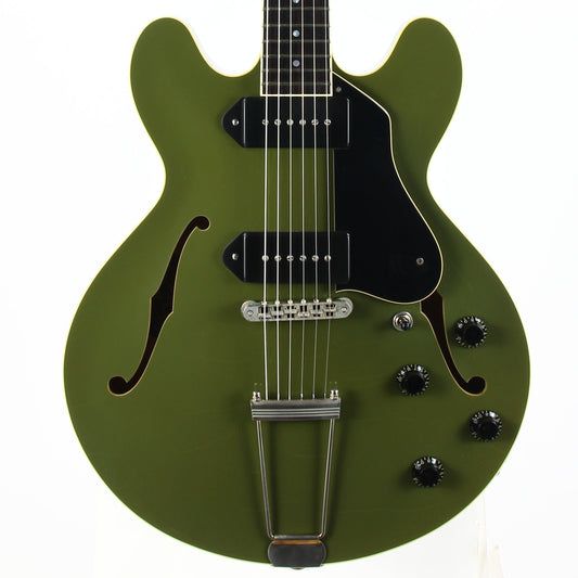 2024 Collings I-30 LC Olive Drab Green AGED Dual THROBAK Dog Ear P-90's
