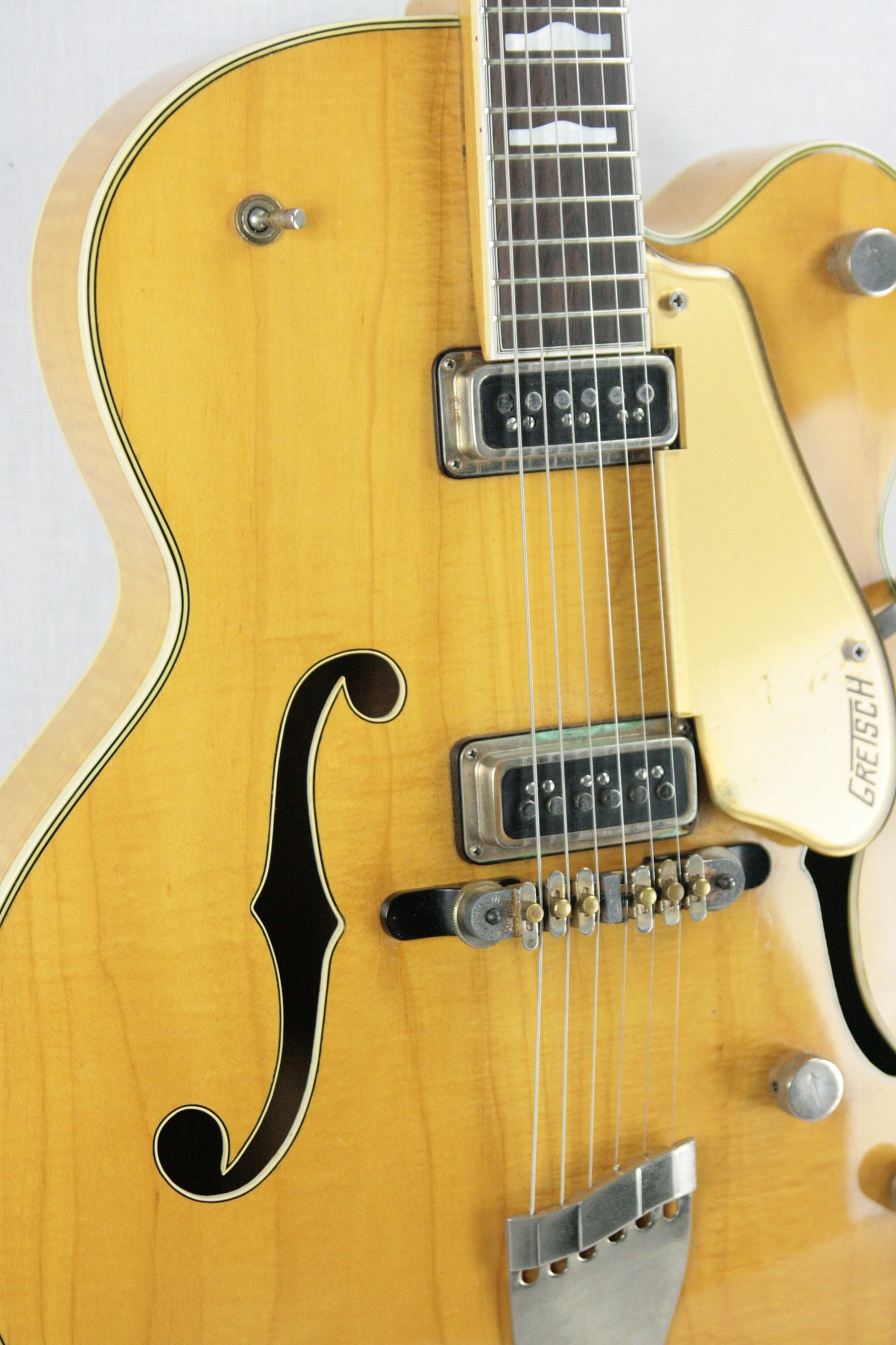 1956 Gretsch 6193 Country Club RARE NATURAL w/ Dearmond Pickups! white falcon size