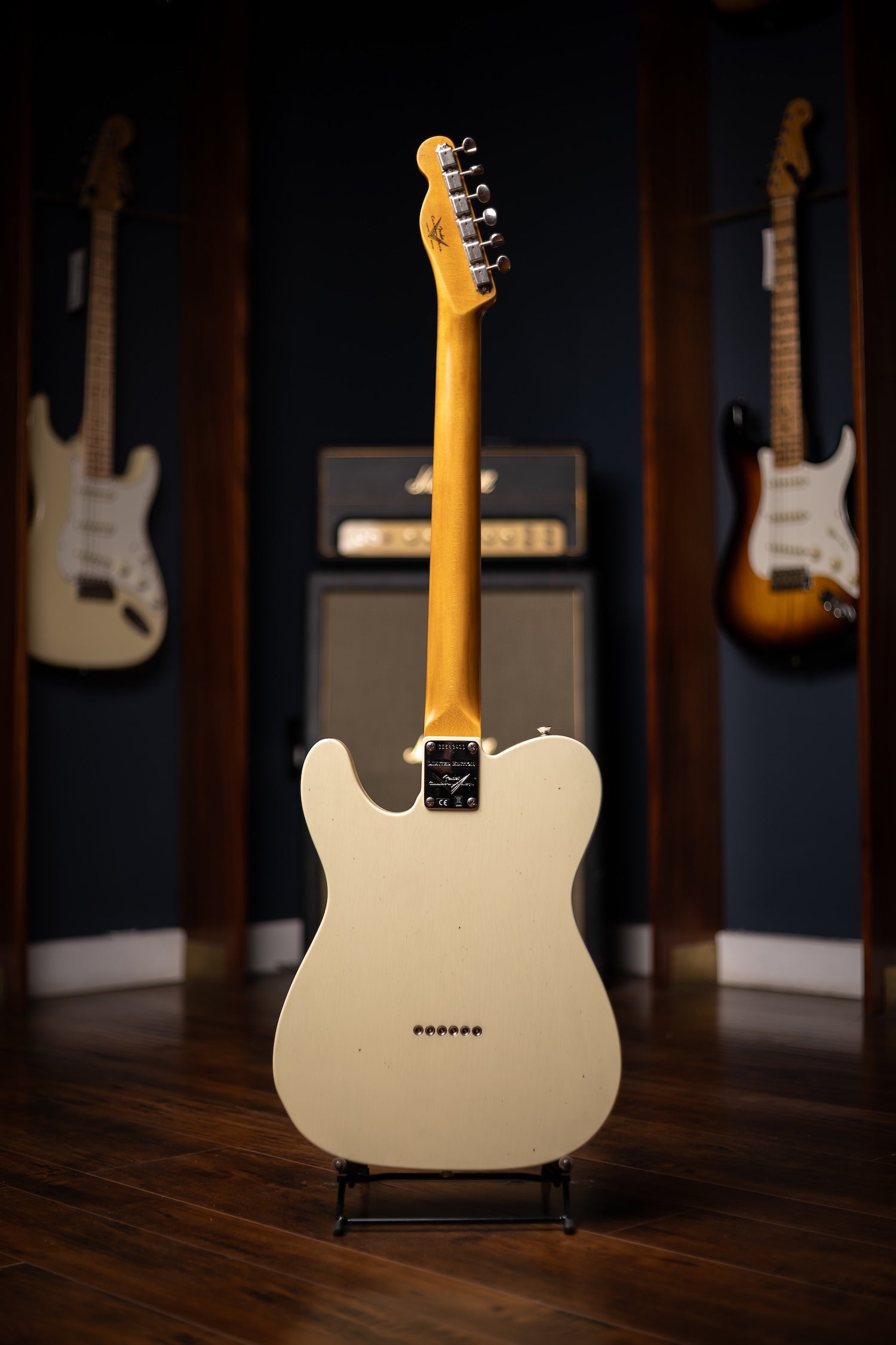Fender Custom Shop 1963 Telecaster Journeyman Relic Electric Guitar - Vintage White