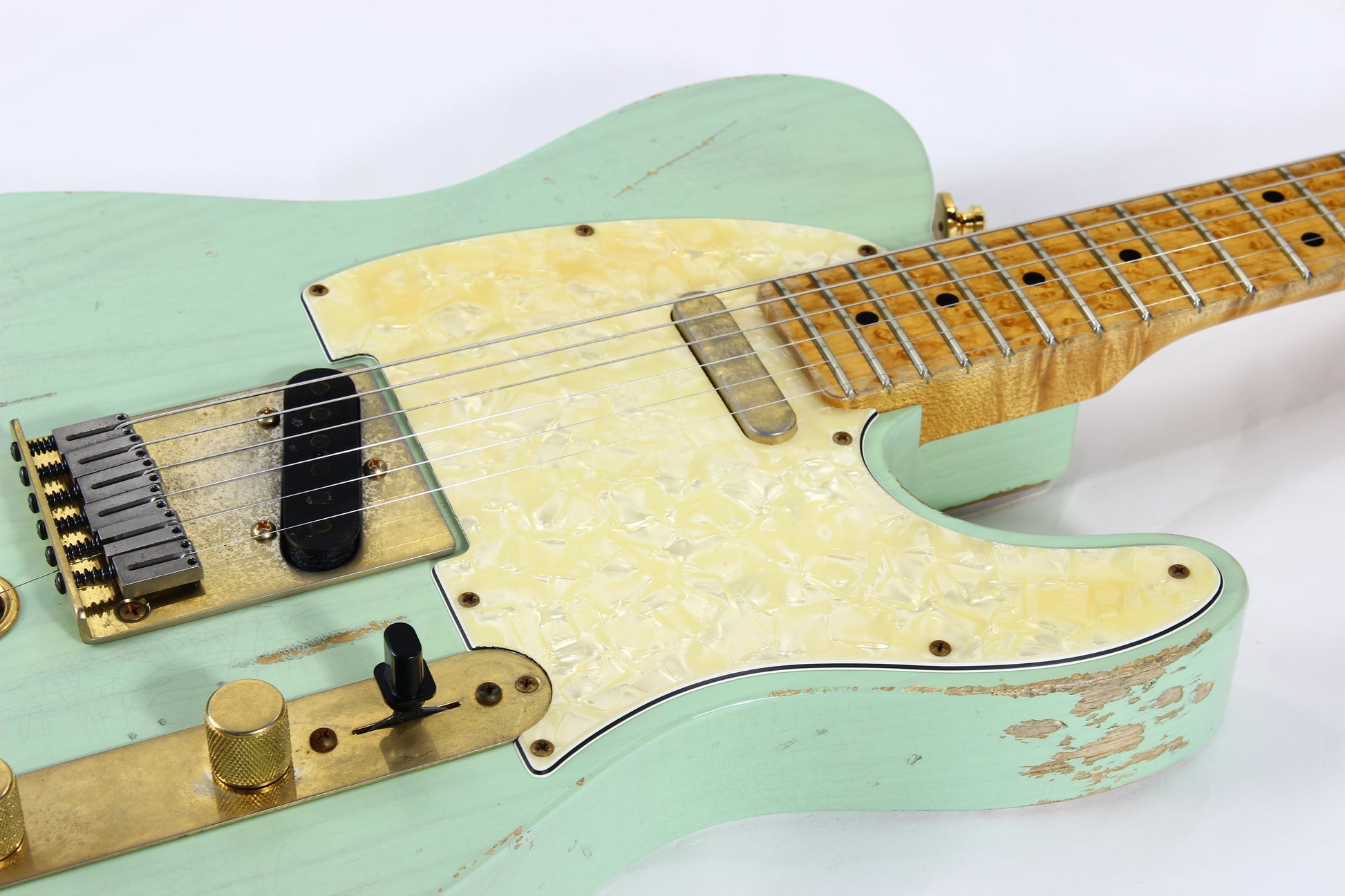 2009 Fender Masterbuilt Gristle Bender Greg Koch Telecaster Gristlecaster - B-Bender, Heavy Relic, 10 made, Signed!