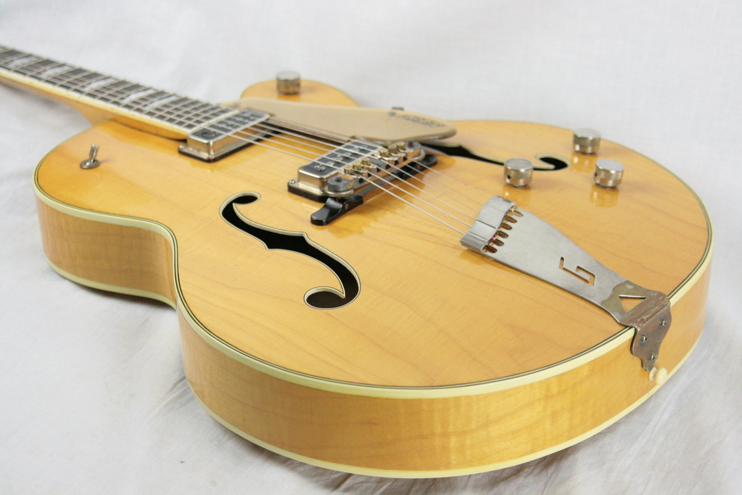 1956 Gretsch 6193 Country Club RARE NATURAL w/ Dearmond Pickups! white falcon size