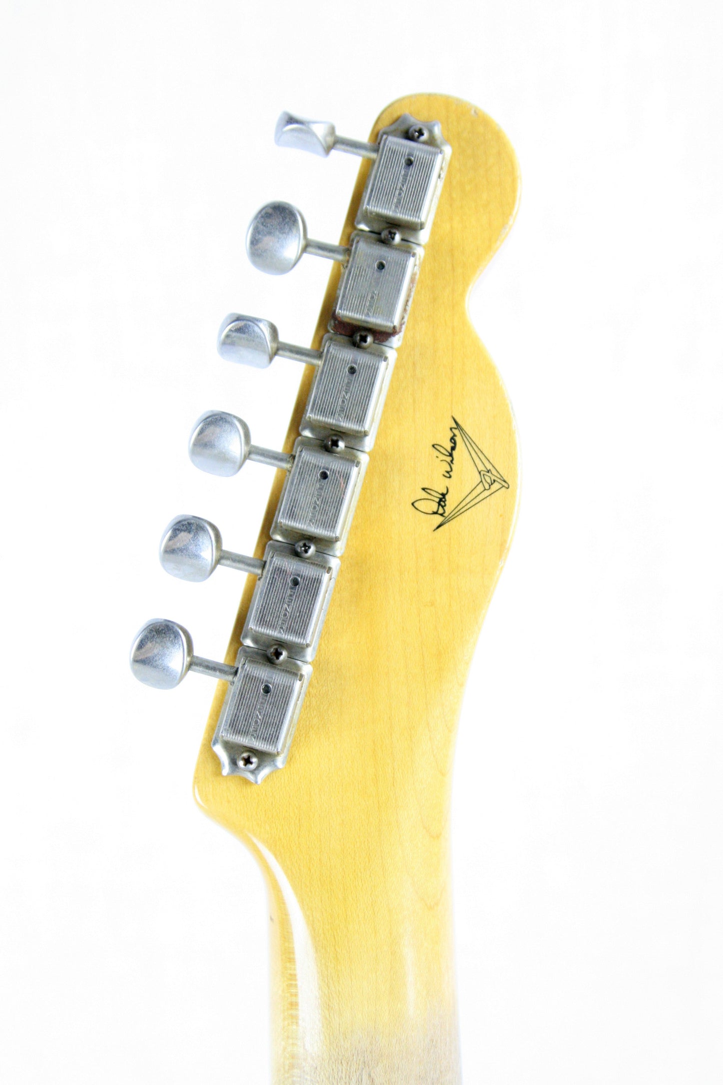 2014 Fender Custom Shop MASTERBUILT Dale Wilson 1951 Nocaster LEFT-HANDED Telecaster Heavy Relic Blonde Pink Paisley