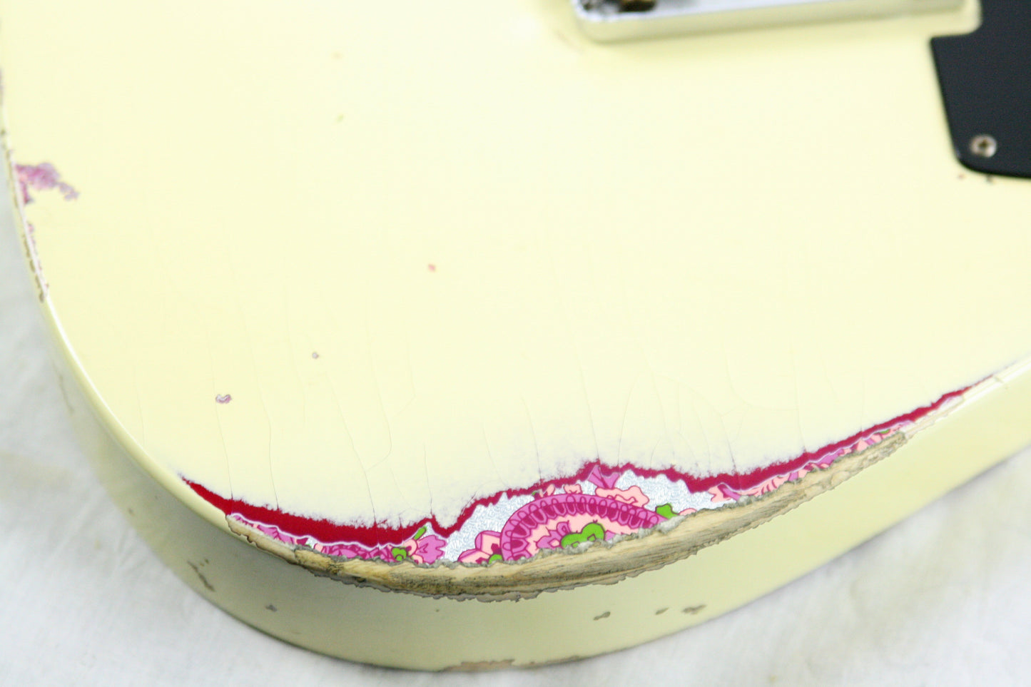 2014 Fender Custom Shop MASTERBUILT Dale Wilson 1951 Nocaster LEFT-HANDED Telecaster Heavy Relic Blonde Pink Paisley