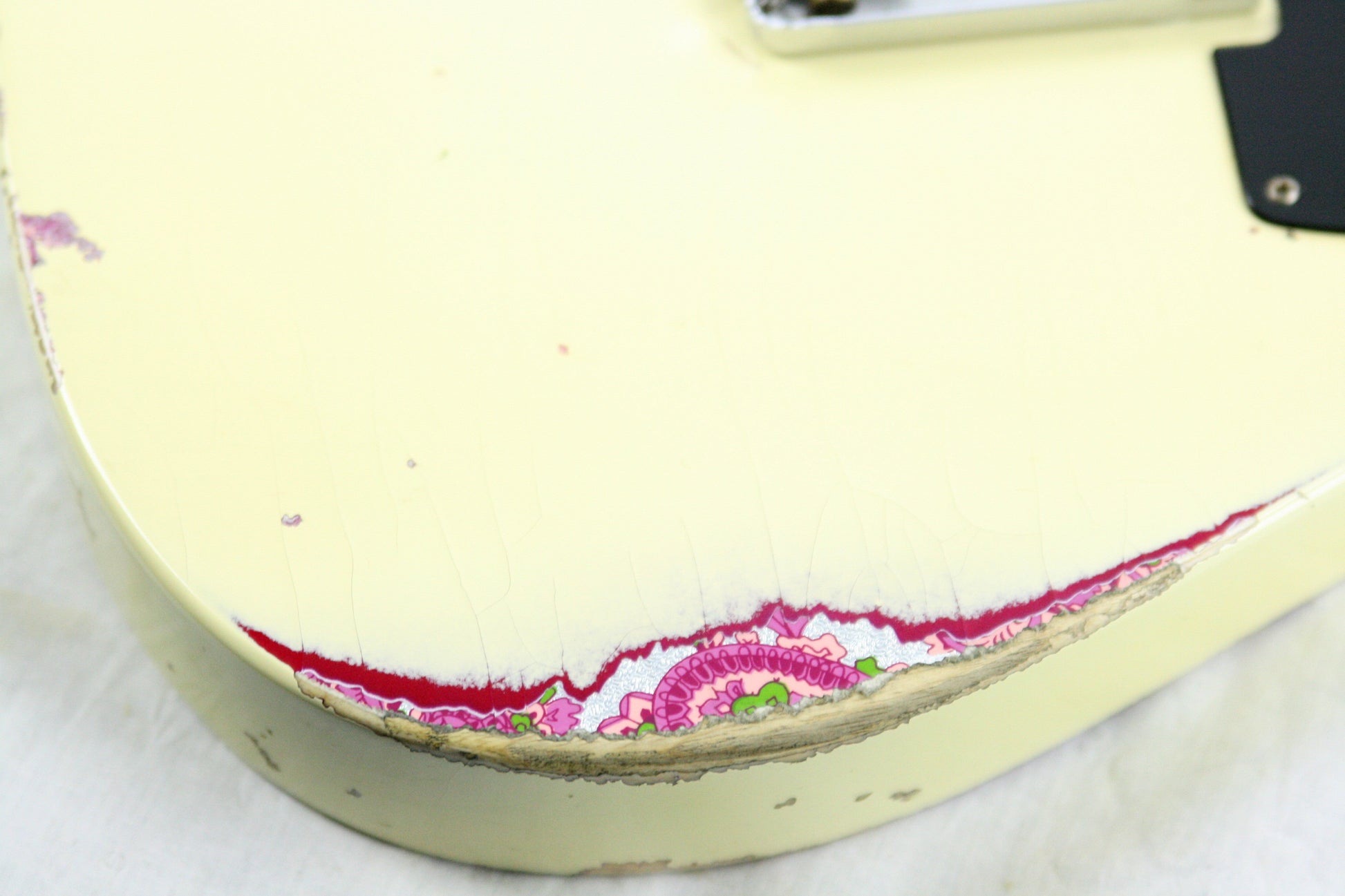 2014 Fender Custom Shop MASTERBUILT Dale Wilson 1951 Nocaster LEFT-HANDED Telecaster Heavy Relic Blonde Pink Paisley