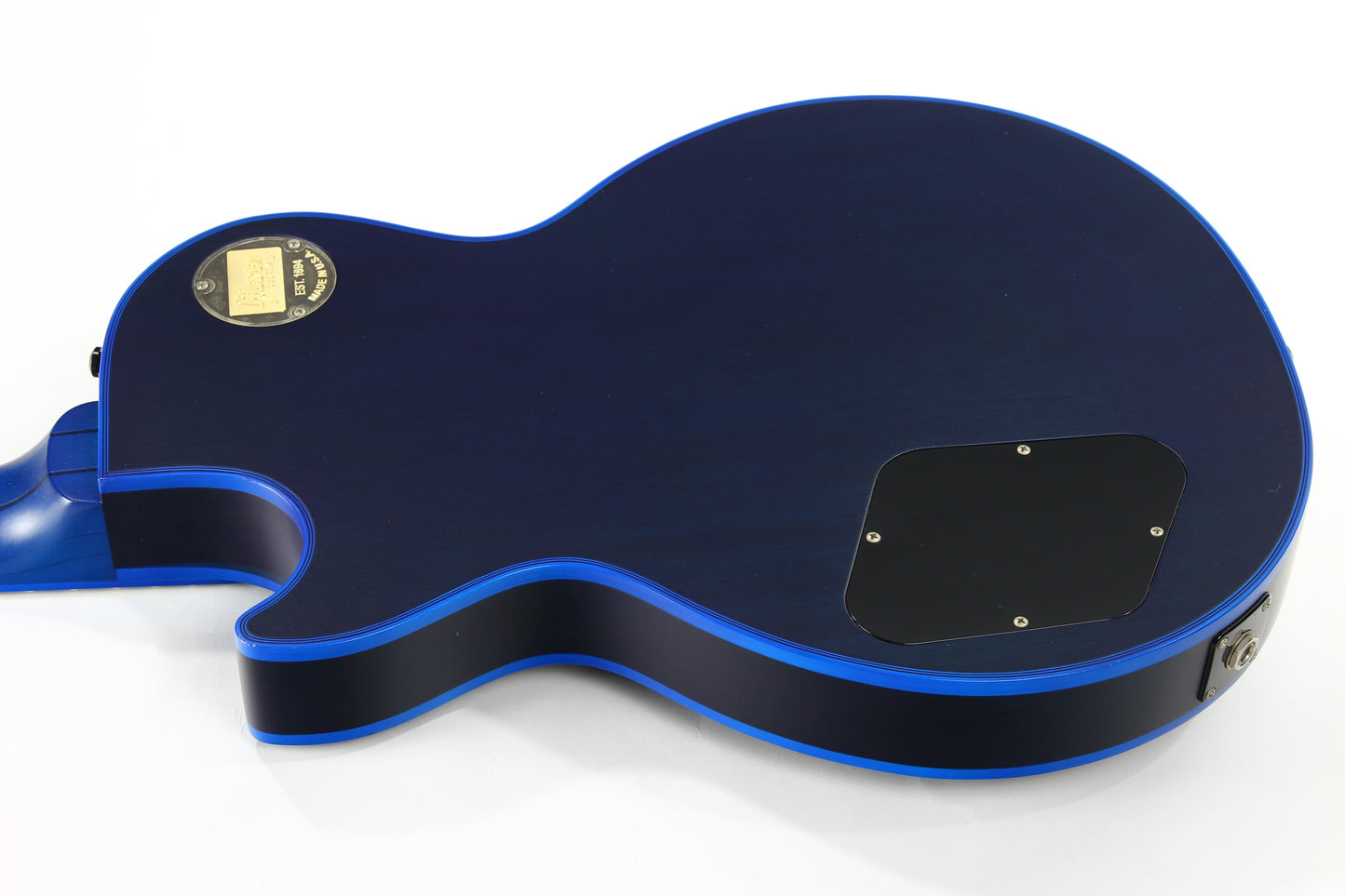 2017 Gibson Custom Shop Les Paul SATIN BLUE BURST WIDOW -- Rare Limited Edition! Maple Neck!