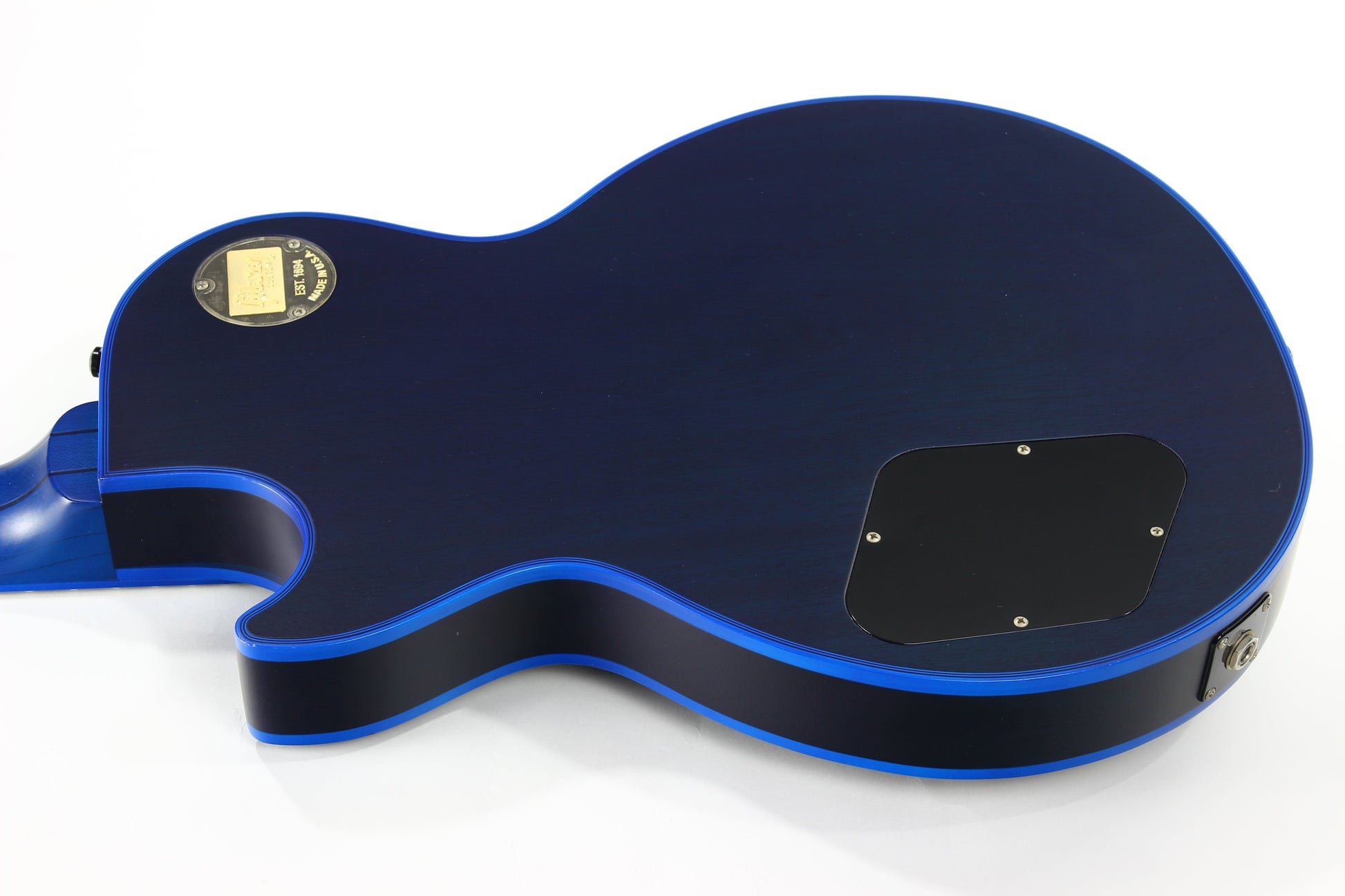 2017 Gibson Custom Shop Les Paul SATIN BLUE BURST WIDOW -- Rare Limited Edition! Maple Neck!