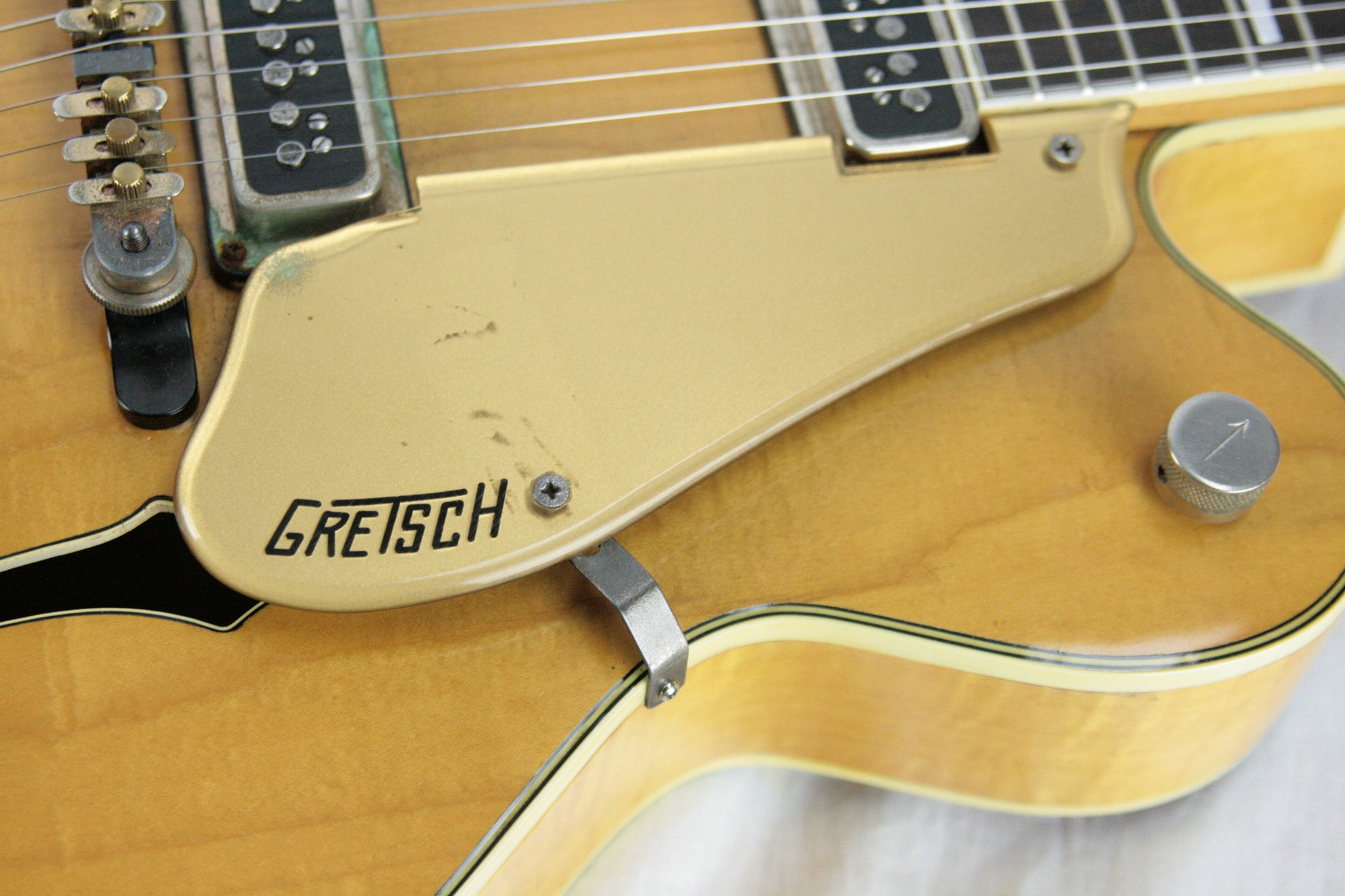 1956 Gretsch 6193 Country Club RARE NATURAL w/ Dearmond Pickups! white falcon size