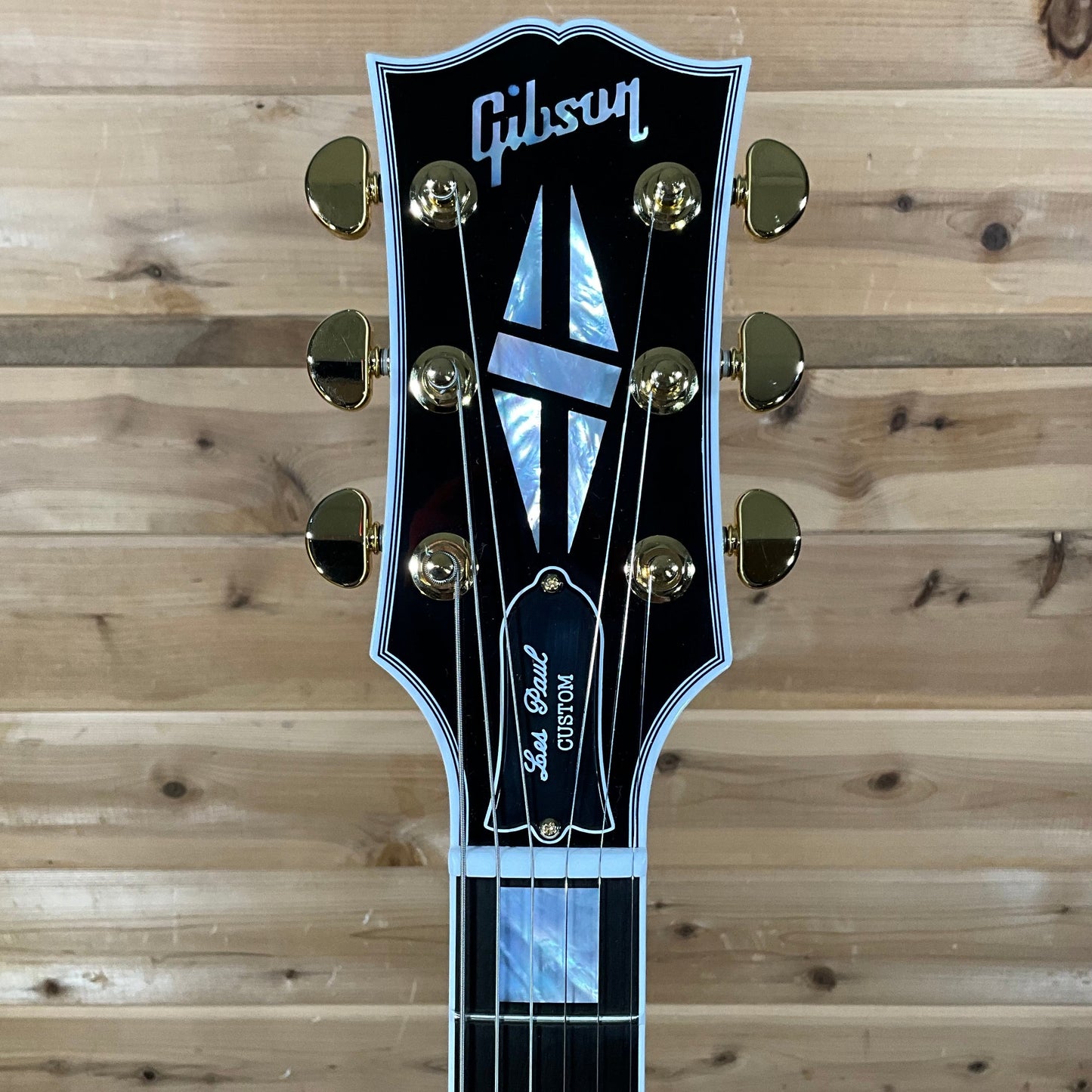 Gibson Les Paul Custom with Ebony Fingerboard - Alpine White