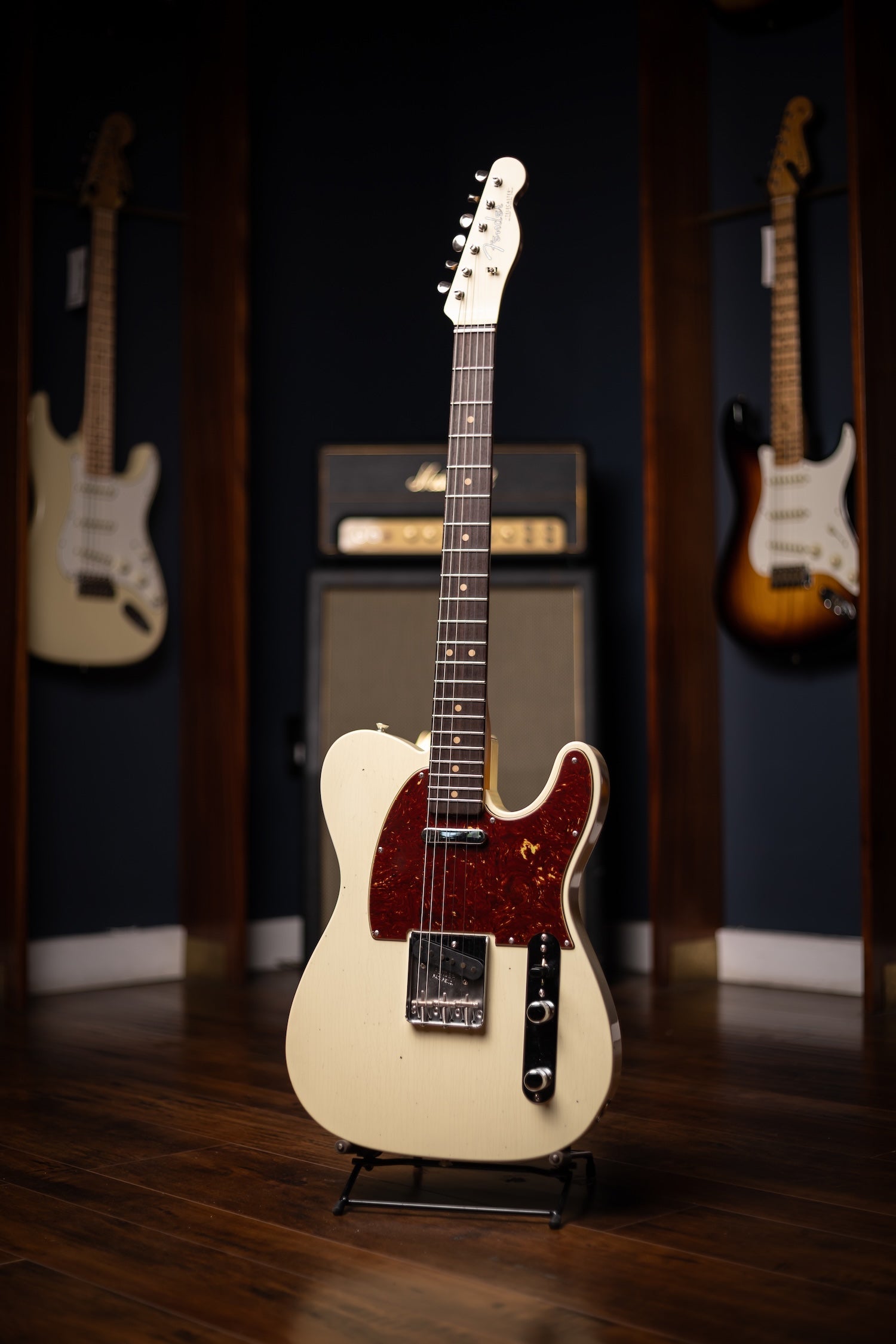 Fender Custom Shop 1963 Telecaster Journeyman Relic Electric Guitar - Vintage White