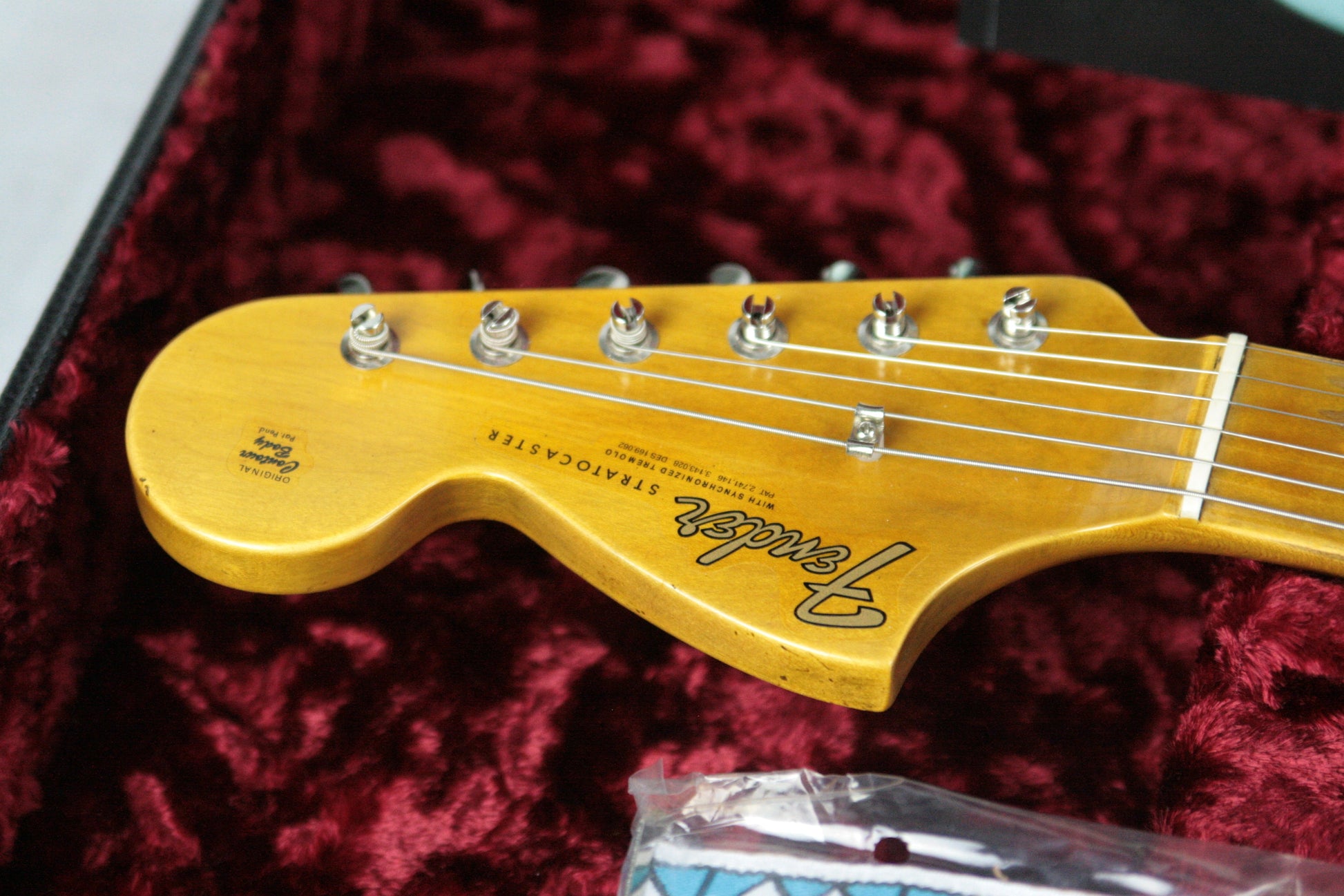 2018 Fender Custom Shop Jimi Hendrix Voodoo Child Stratocaster Journeyman Relic White Strat Maple Cap Neck