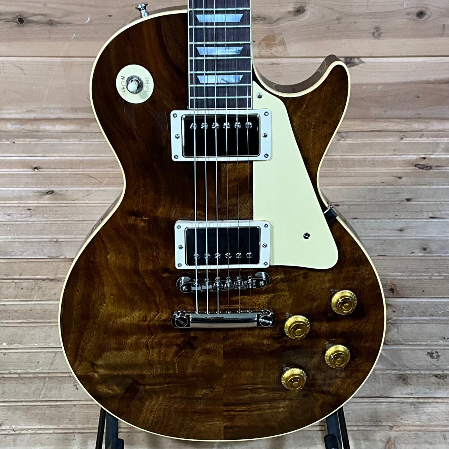 Gibson Custom Shop M2M '59 Les Paul Standard Koa Top Gloss Electric Guitar - Natural
