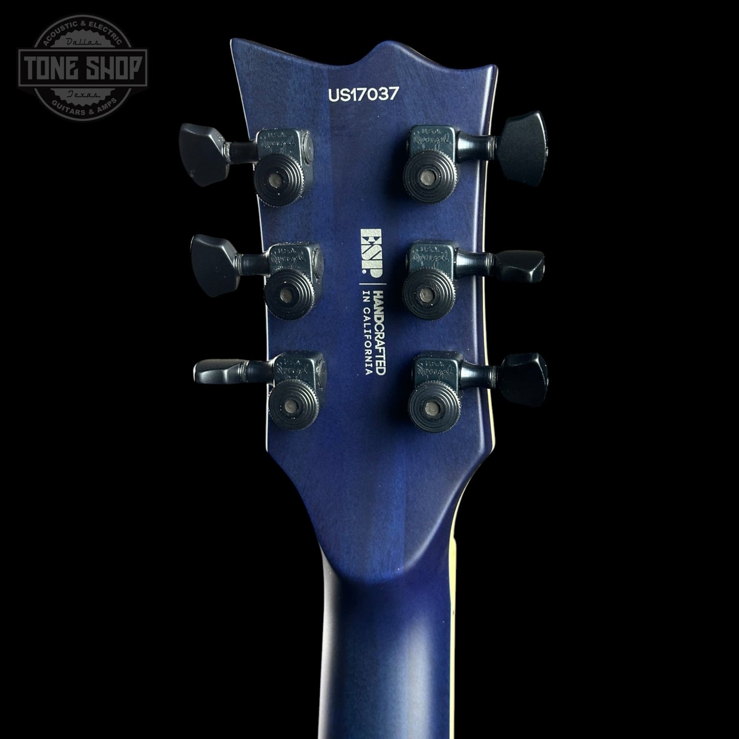 Used ESP USA Eclipse Quilt Top Satin Blue w/case TSU25062