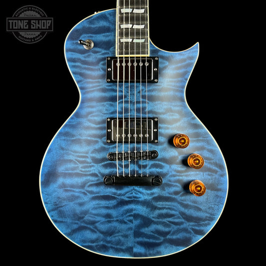 Used ESP USA Eclipse Quilt Top Satin Blue w/case TSU25062