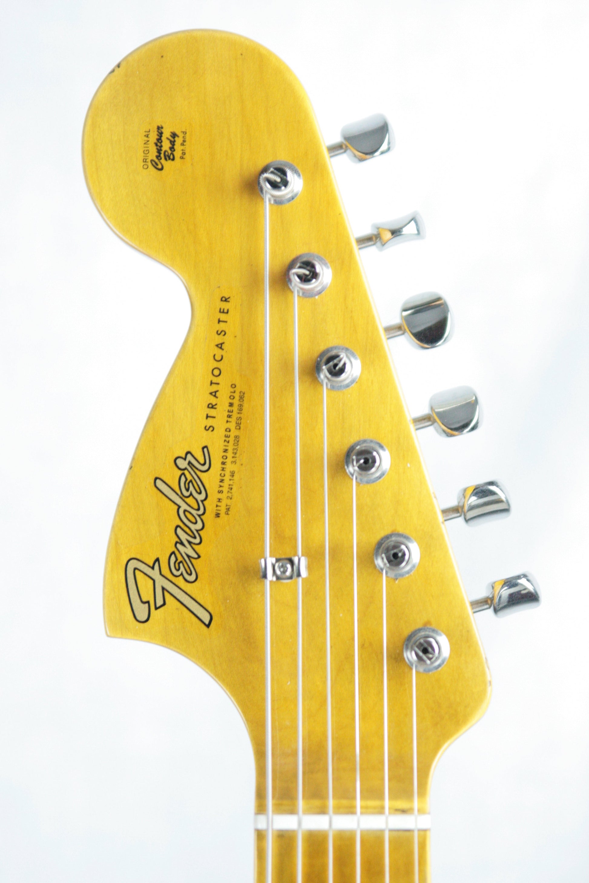 2018 Fender Custom Shop Jimi Hendrix Voodoo Child Stratocaster Journeyman Relic White Strat Maple Cap Neck