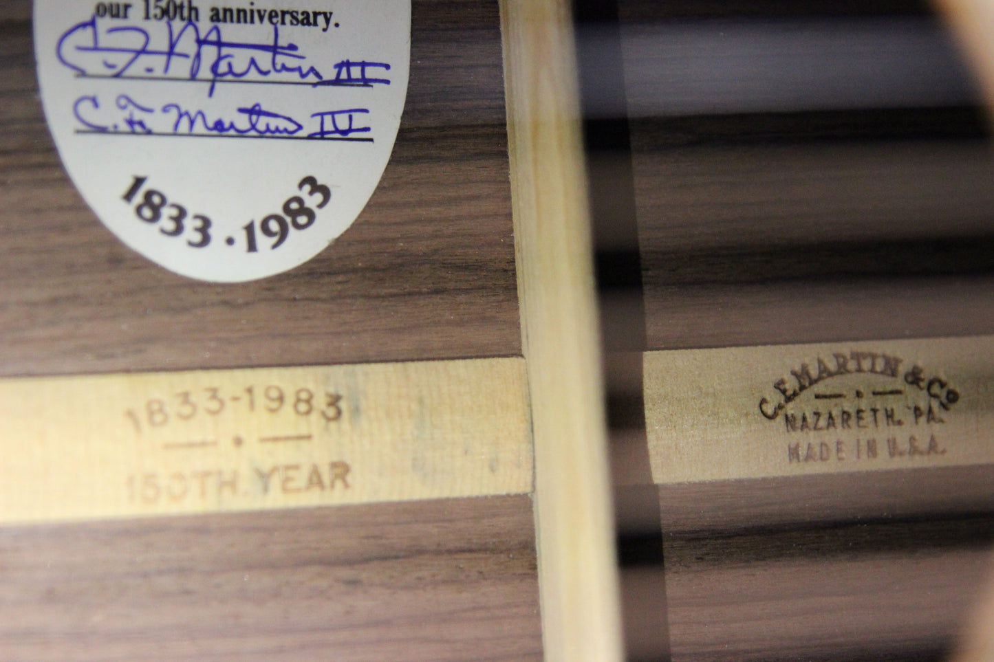 1983 Martin D-45 Custom 150th Anniversary Slot Headstock, 14-Fret, Limited Edition VINTAGE CANNON!