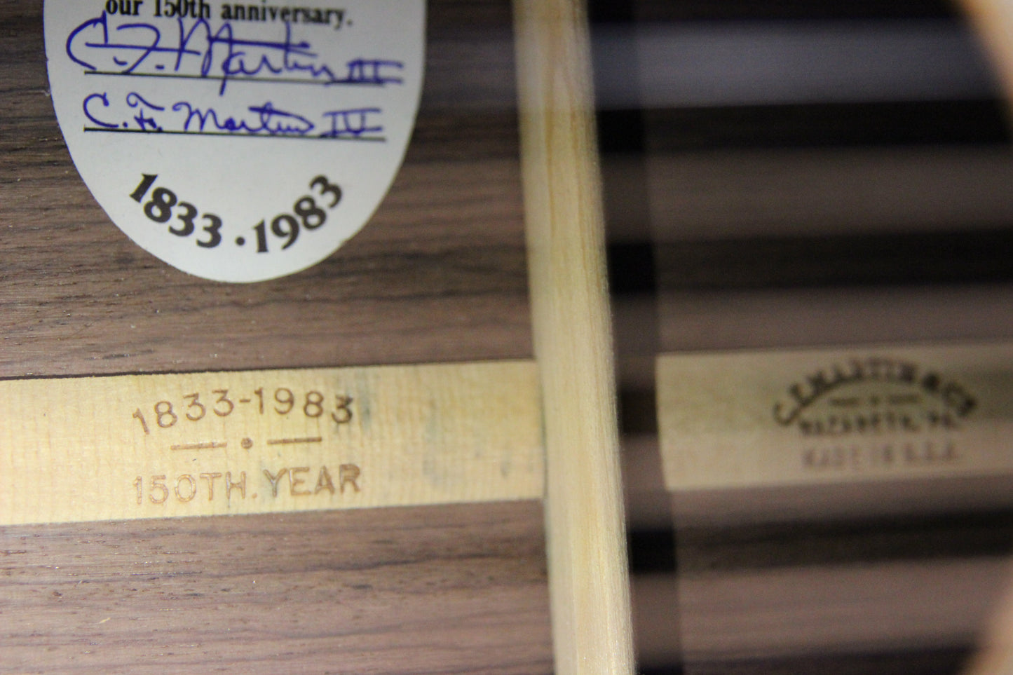 1983 Martin D-45 Custom 150th Anniversary Slot Headstock, 14-Fret, Limited Edition VINTAGE CANNON!