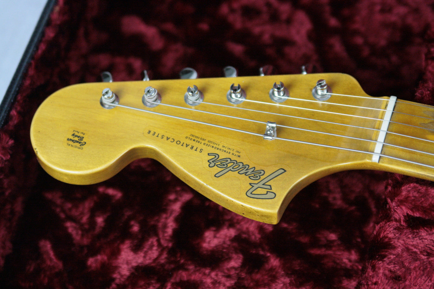 2018 Fender Custom Shop Jimi Hendrix Voodoo Child Stratocaster Journeyman Relic White Strat Maple Cap Neck