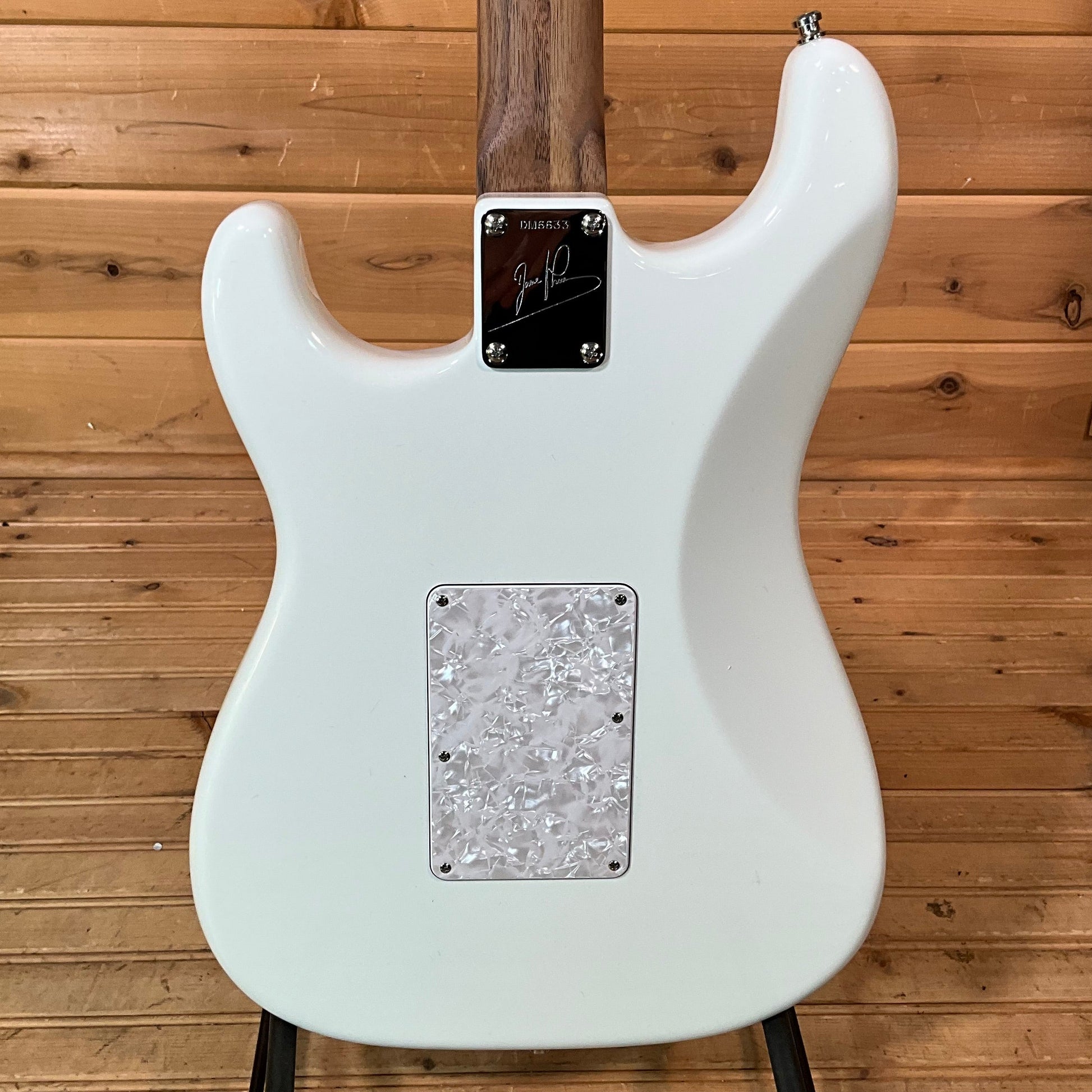 Fender Custom Shop Limited Edition Dave Murray Stratocaster NOS Masterbuilt Andy Hicks Electric Guitar - Olympic White