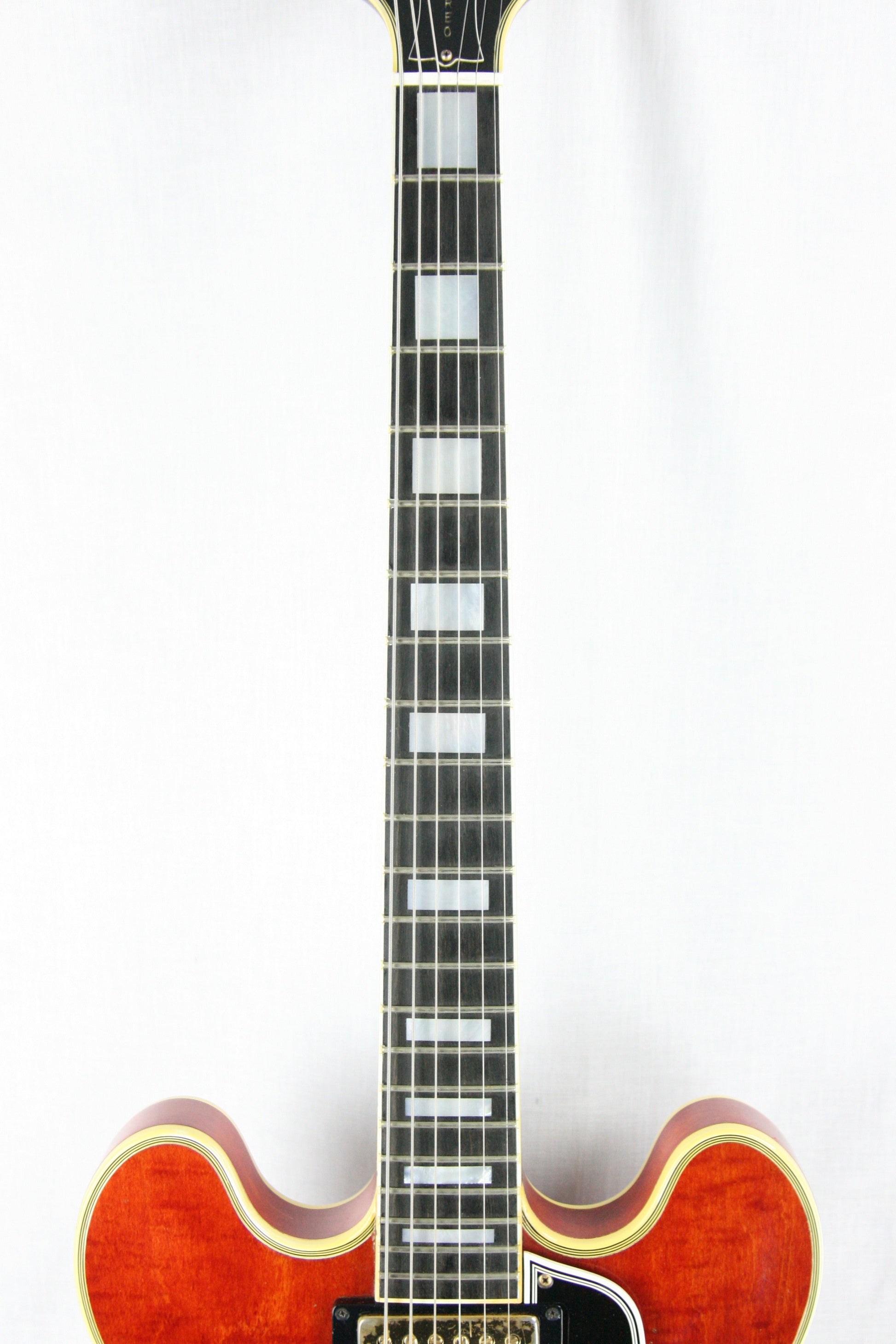 1960 Gibson ES-355 TDSV! CLEAN, PAF's, Watermelon Cherry w/ FLAME! Bigsby