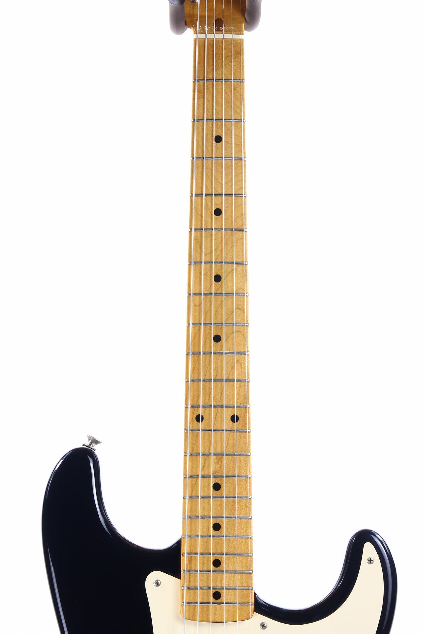 MINTY 1991 Fender Custom Shop '57 Stratocaster BLACK -- Art Esparza, Maple Neck, Tweed Case w Tags!