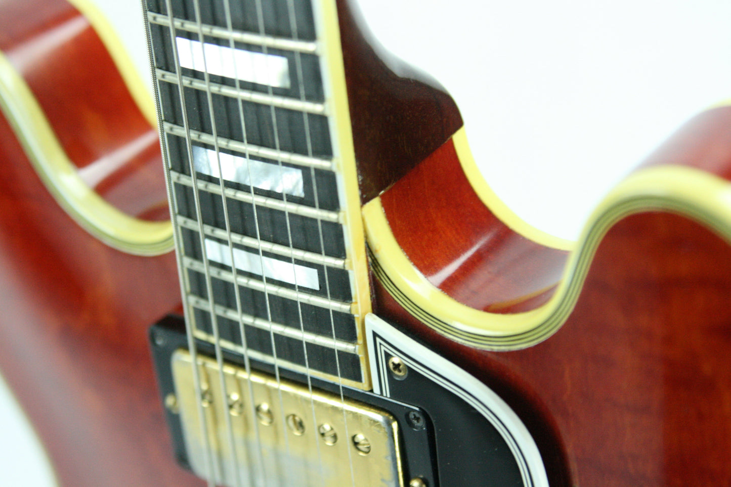1960 Gibson ES-355 TDSV! CLEAN, PAF's, Watermelon Cherry w/ FLAME! Bigsby