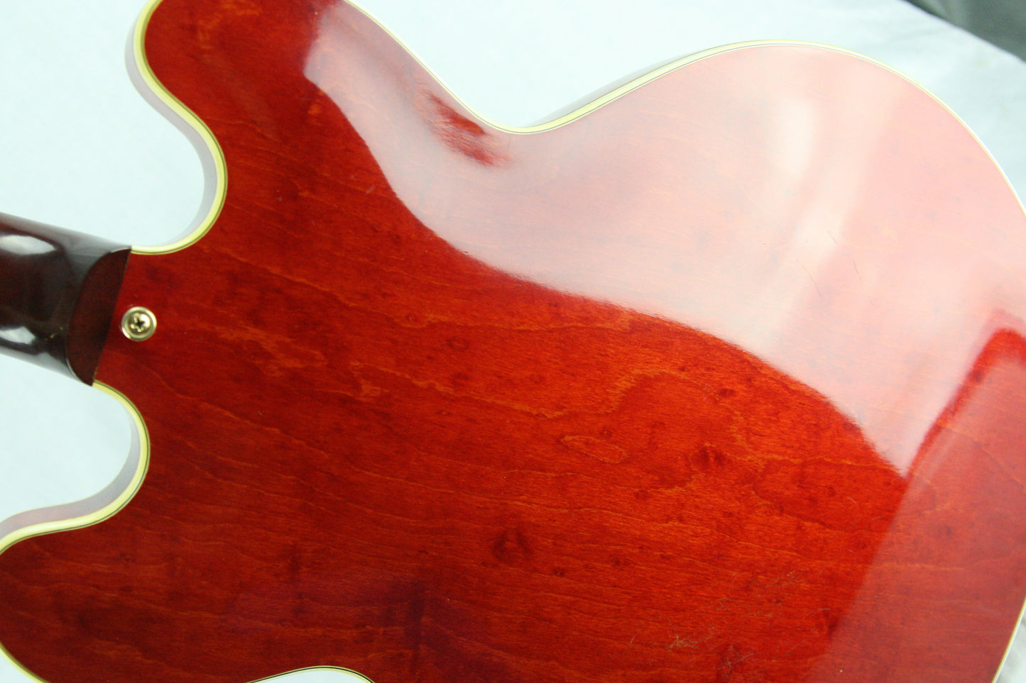 1960 Gibson ES-355 TDSV! CLEAN, PAF's, Watermelon Cherry w/ FLAME! Bigsby