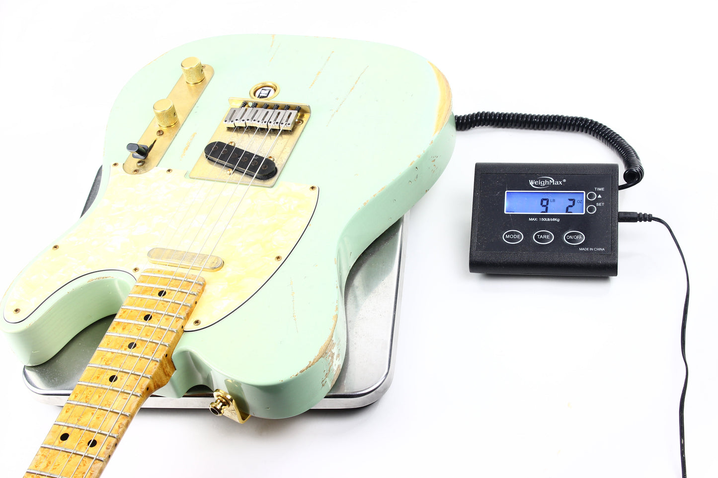 2009 Fender Masterbuilt Gristle Bender Greg Koch Telecaster Gristlecaster - B-Bender, Heavy Relic, 10 made, Signed!