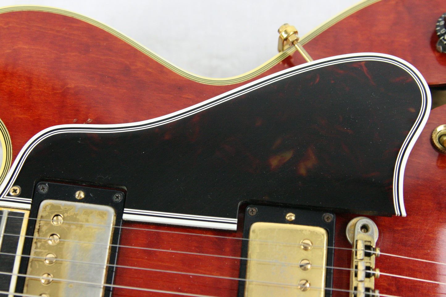 1960 Gibson ES-355 TDSV! CLEAN, PAF's, Watermelon Cherry w/ FLAME! Bigsby