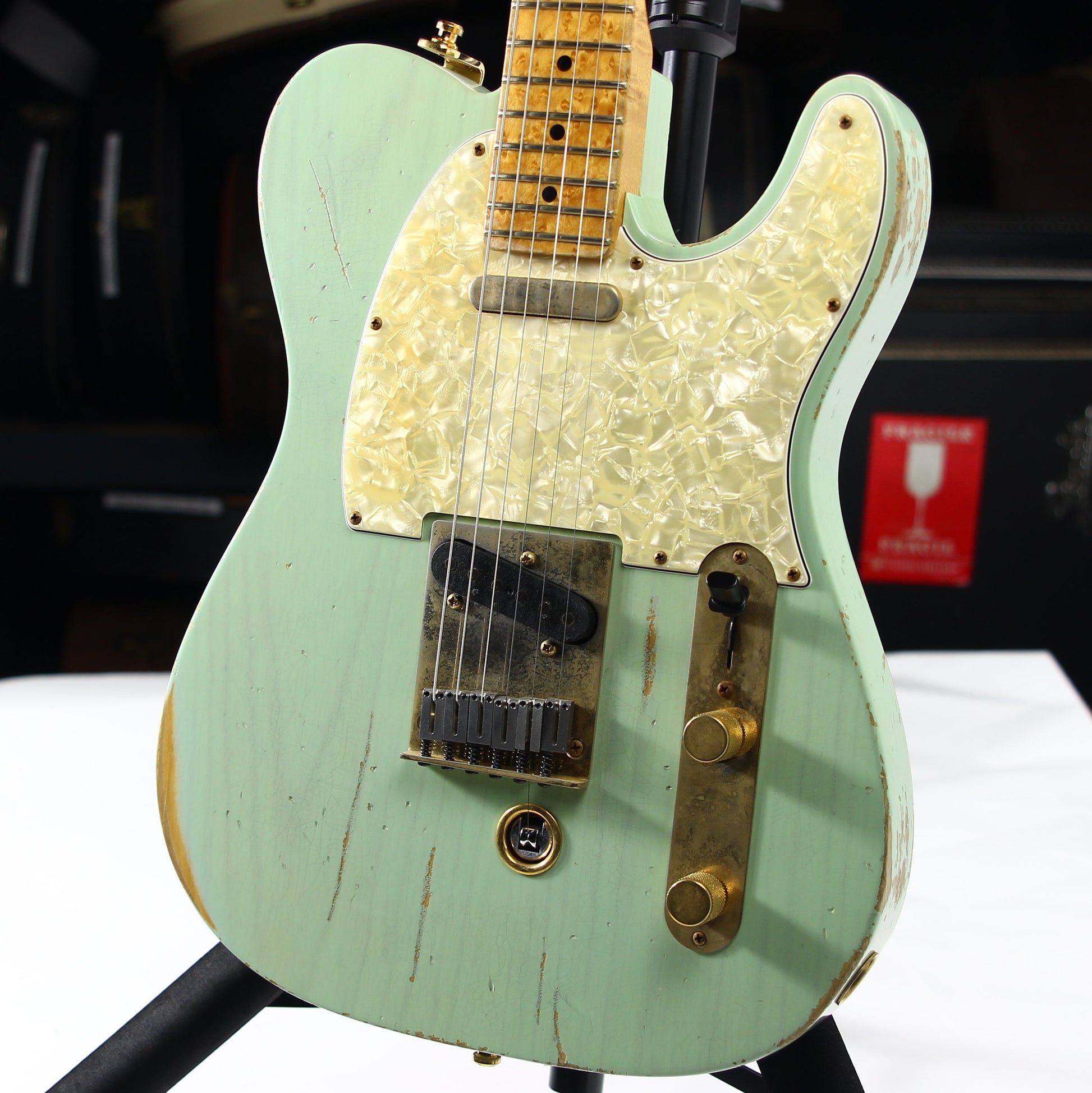 2009 Fender Masterbuilt Gristle Bender Greg Koch Telecaster Gristlecaster - B-Bender, Heavy Relic, 10 made, Signed!