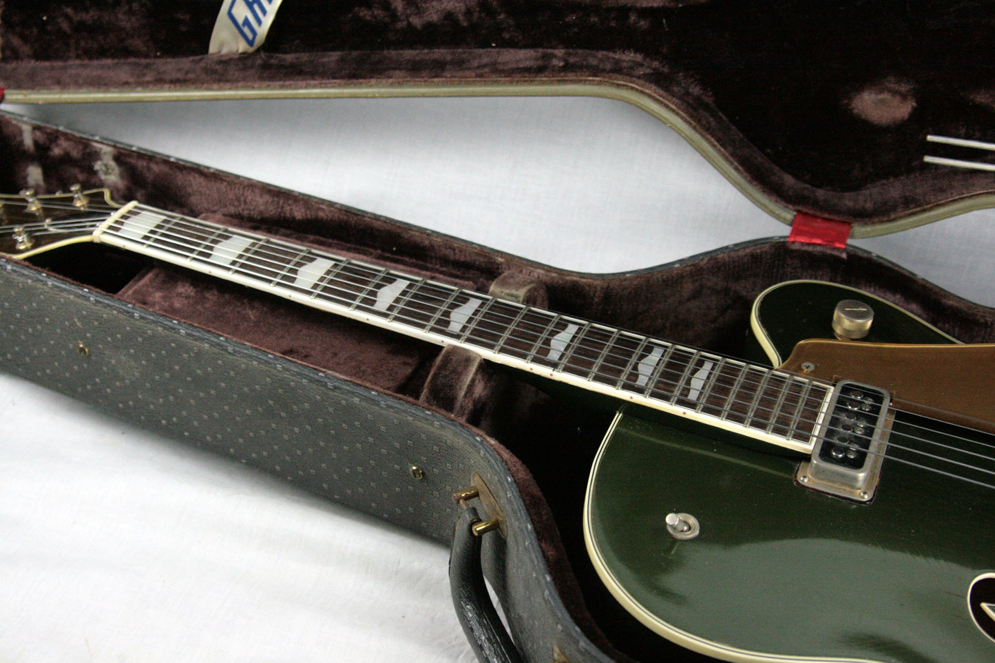 1956 Gretsch 6196 Country Club CADILLAC GREEN w/ Dearmond Pickups! white falcon size