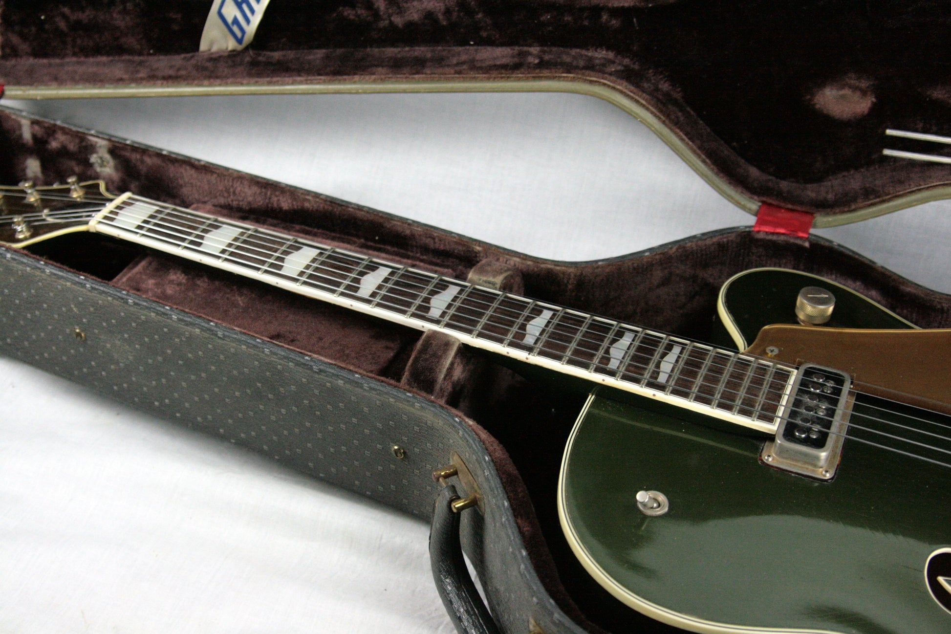 1956 Gretsch 6196 Country Club CADILLAC GREEN w/ Dearmond Pickups! white falcon size