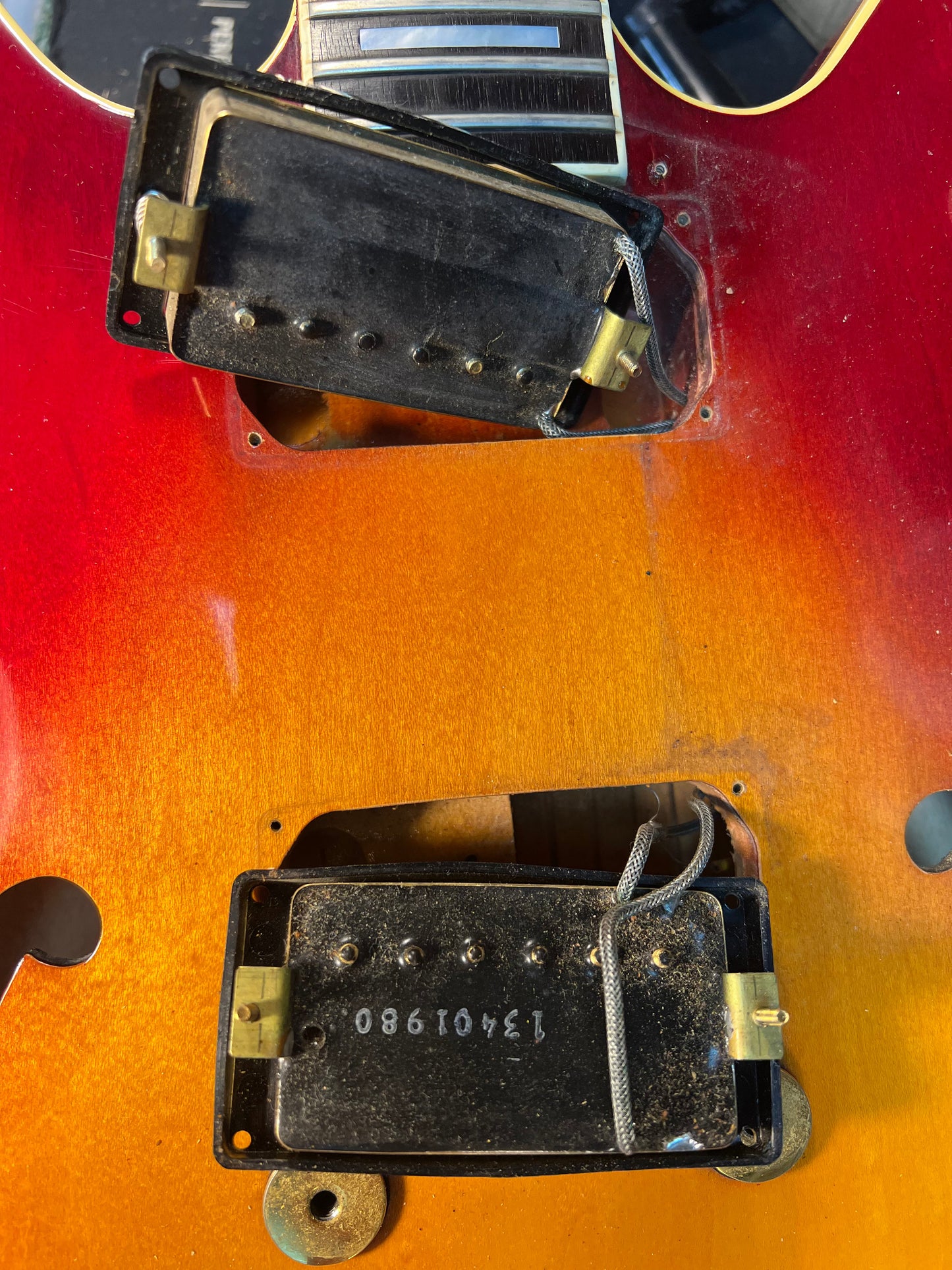 Gibson 1980 ES-347TD, Cherry Sunburst