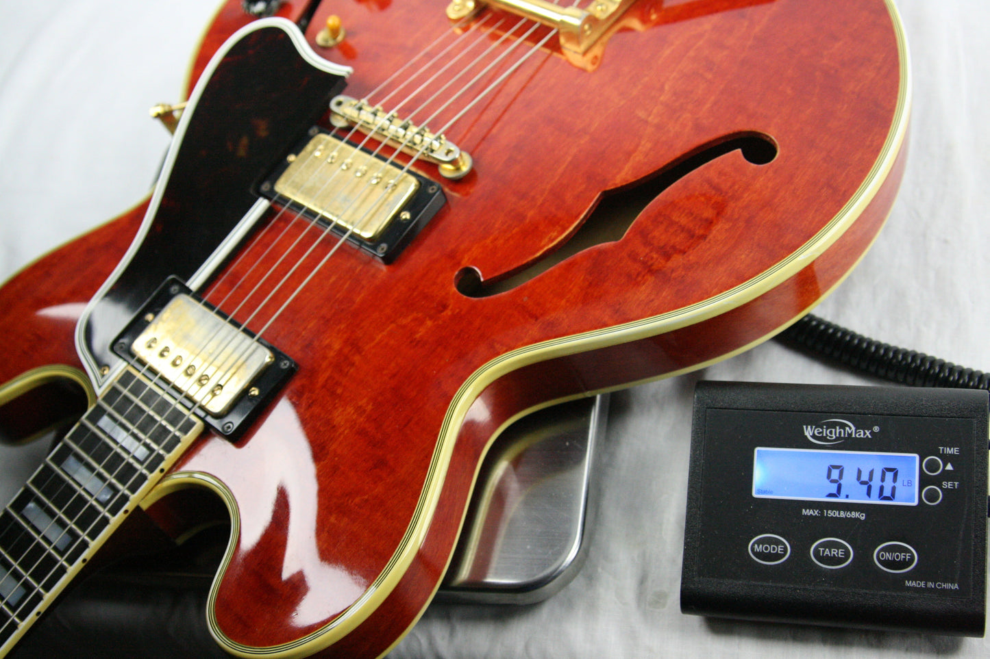 1960 Gibson ES-355 TDSV! CLEAN, PAF's, Watermelon Cherry w/ FLAME! Bigsby