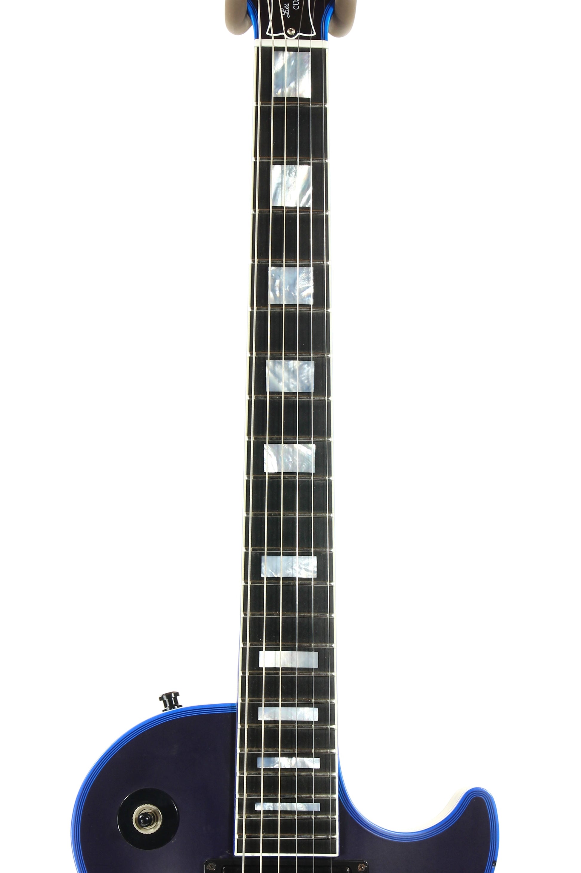 2017 Gibson Custom Shop Les Paul SATIN BLUE BURST WIDOW -- Rare Limited Edition! Maple Neck!