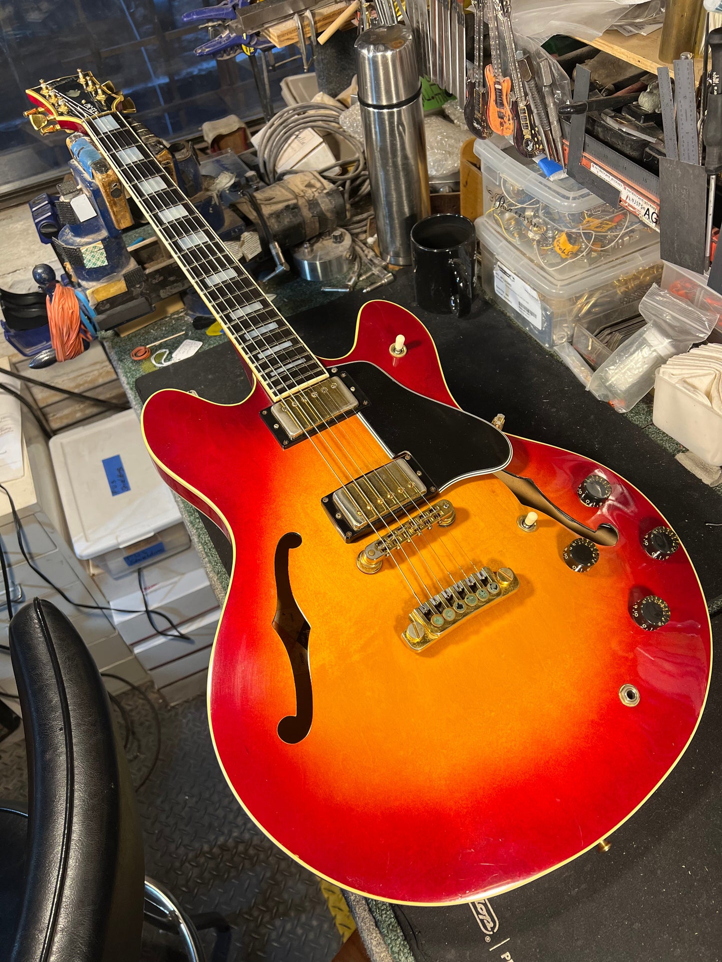 Gibson 1980 ES-347TD, Cherry Sunburst