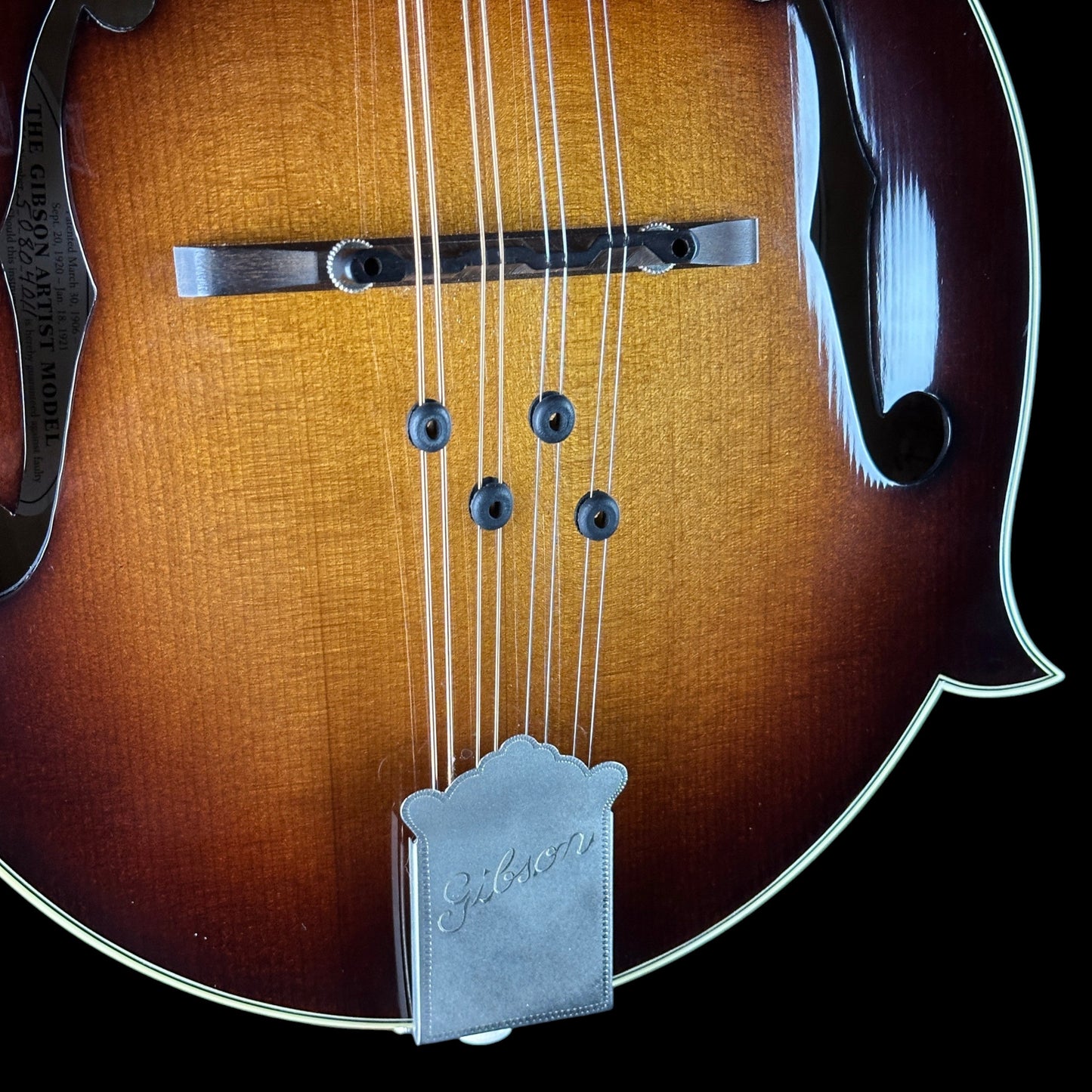 Used 2015 The Gibson Artist Model F-5G David Harvey Sunburst w/case TSU25103
