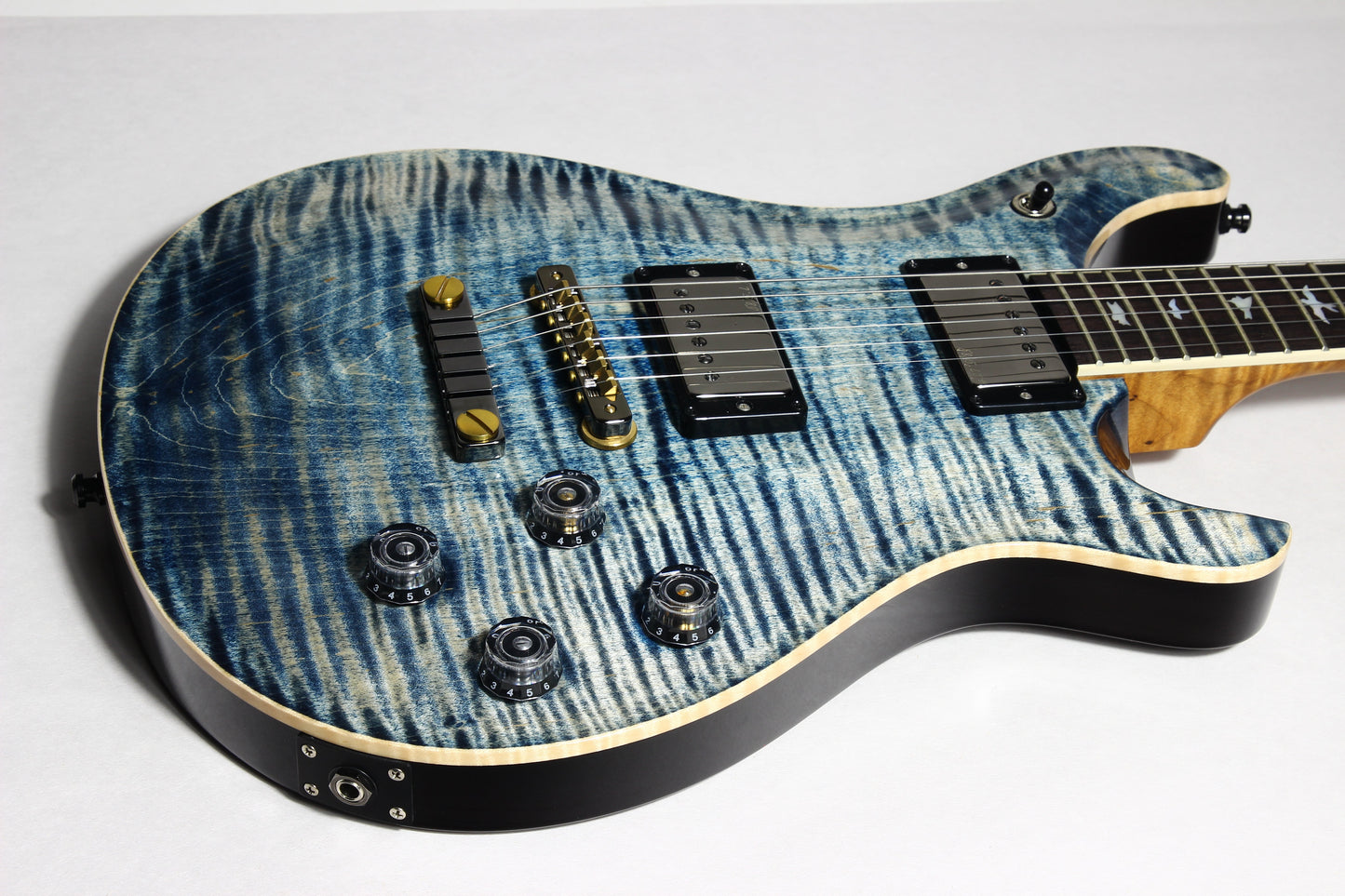 MINTY 2023 PRS Wood Library McCarty 594 10 Top - Faded Whale Blue, jean, 58/15 Humbucker Pickups!