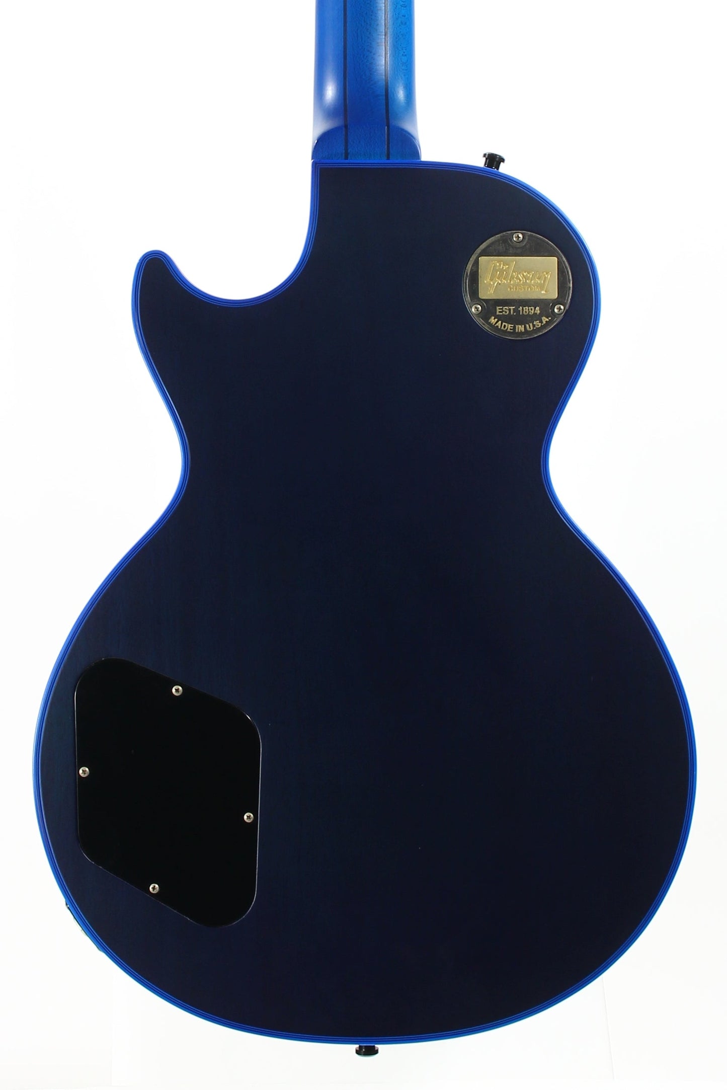 2017 Gibson Custom Shop Les Paul SATIN BLUE BURST WIDOW -- Rare Limited Edition! Maple Neck!