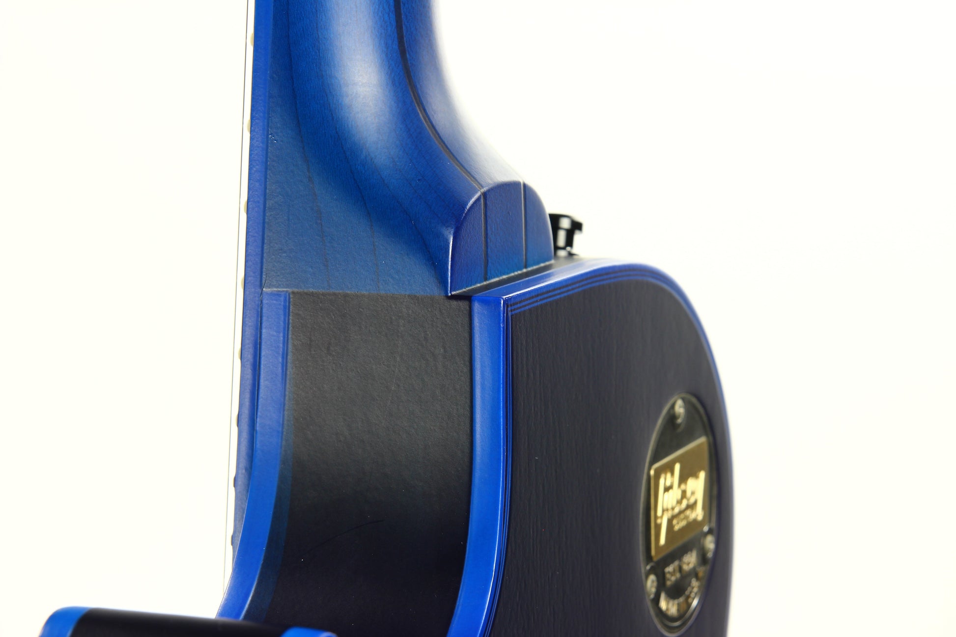 2017 Gibson Custom Shop Les Paul SATIN BLUE BURST WIDOW -- Rare Limited Edition! Maple Neck!