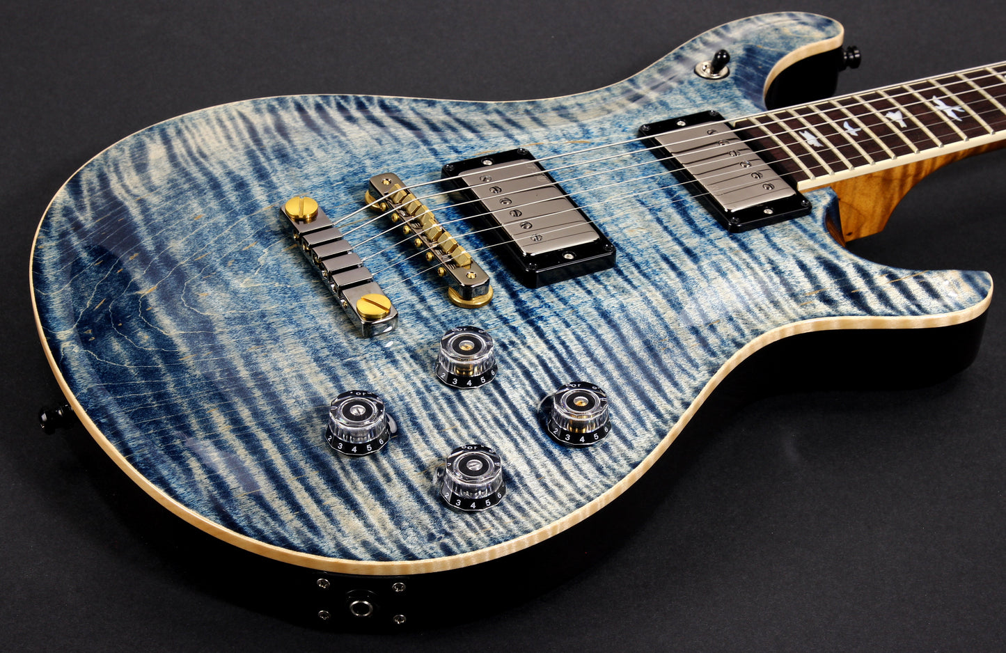 MINTY 2023 PRS Wood Library McCarty 594 10 Top - Faded Whale Blue, jean, 58/15 Humbucker Pickups!