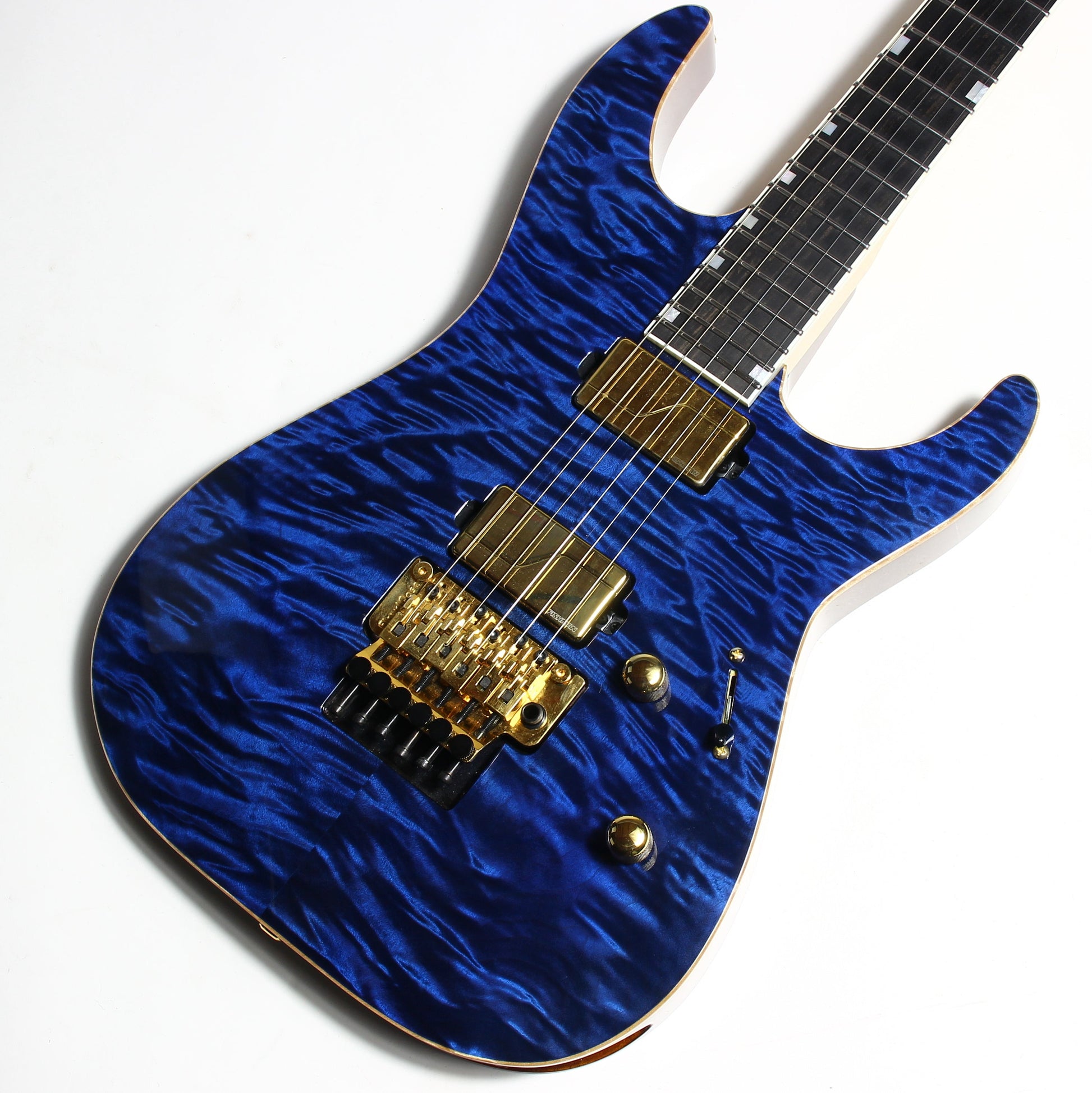 2021 ESP USA M-II DX Cobalt Blue Floyd Rose Original
