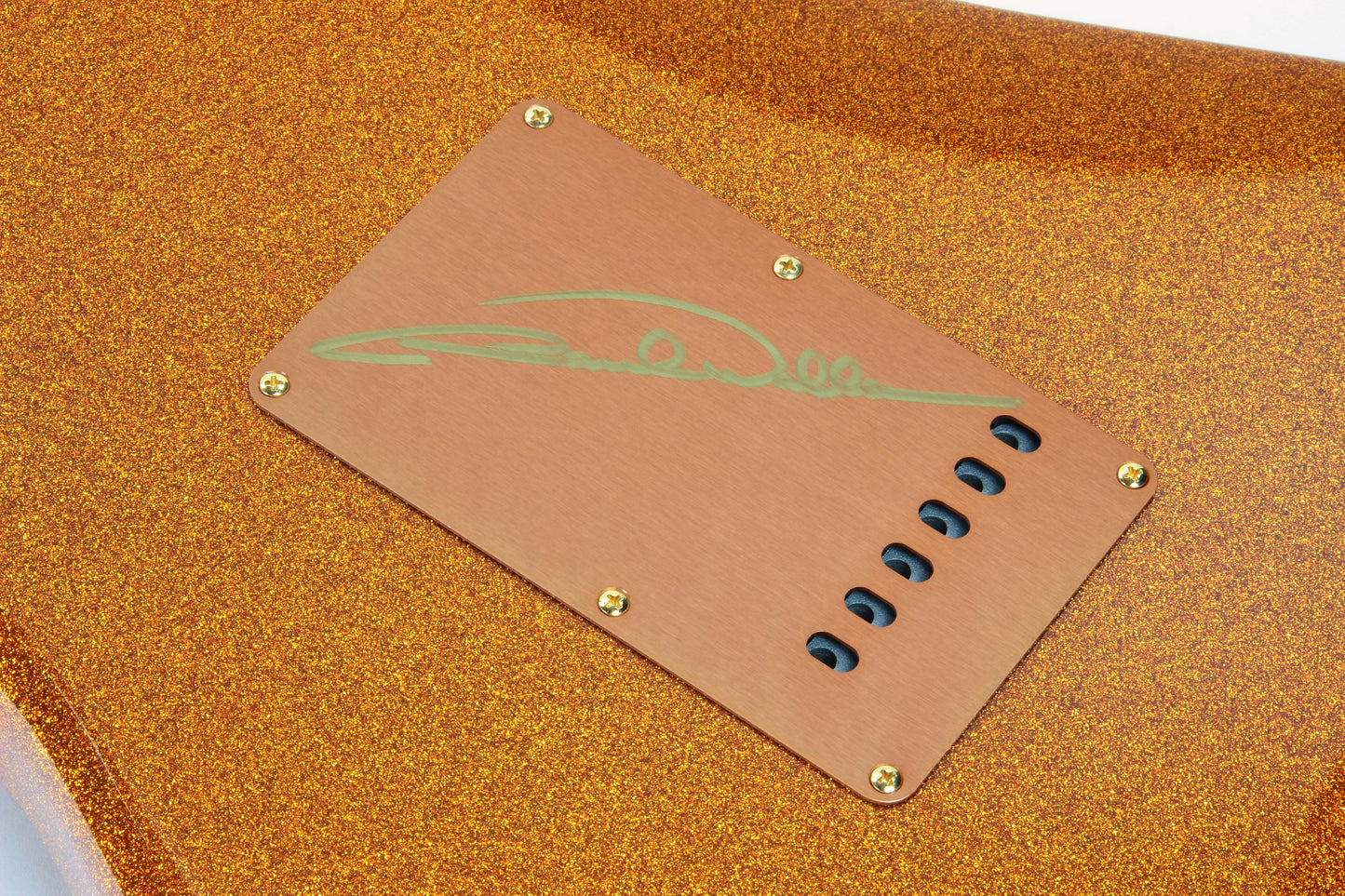 Fender Custom Shop Paul Waller Masterbuilt '56 Stratocaster Orange Sparkle - Solid CITES Rosewood Neck!
