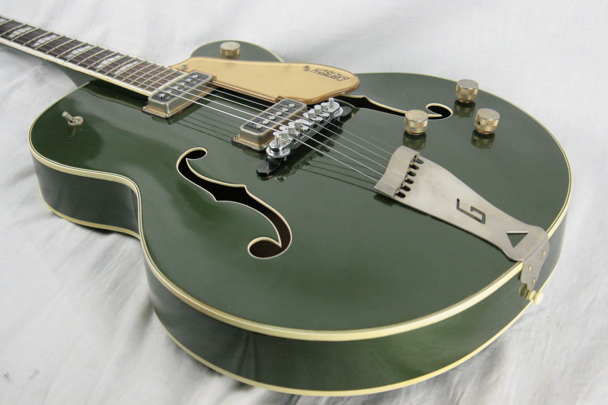 1956 Gretsch 6196 Country Club CADILLAC GREEN w/ Dearmond Pickups! white falcon size