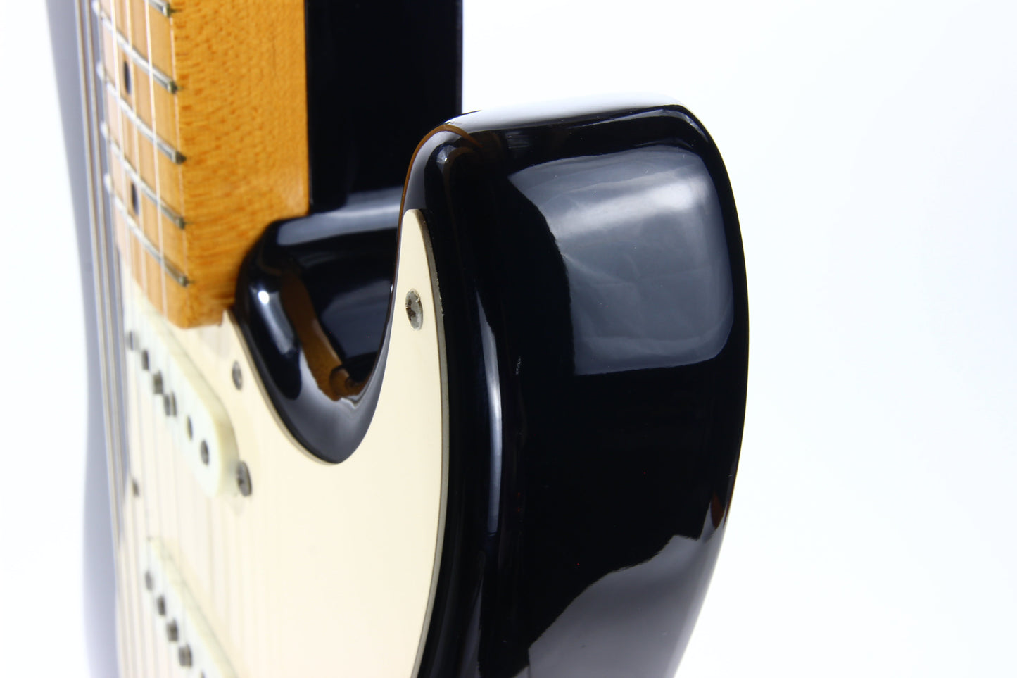 MINTY 1991 Fender Custom Shop '57 Stratocaster BLACK -- Art Esparza, Maple Neck, Tweed Case w Tags!
