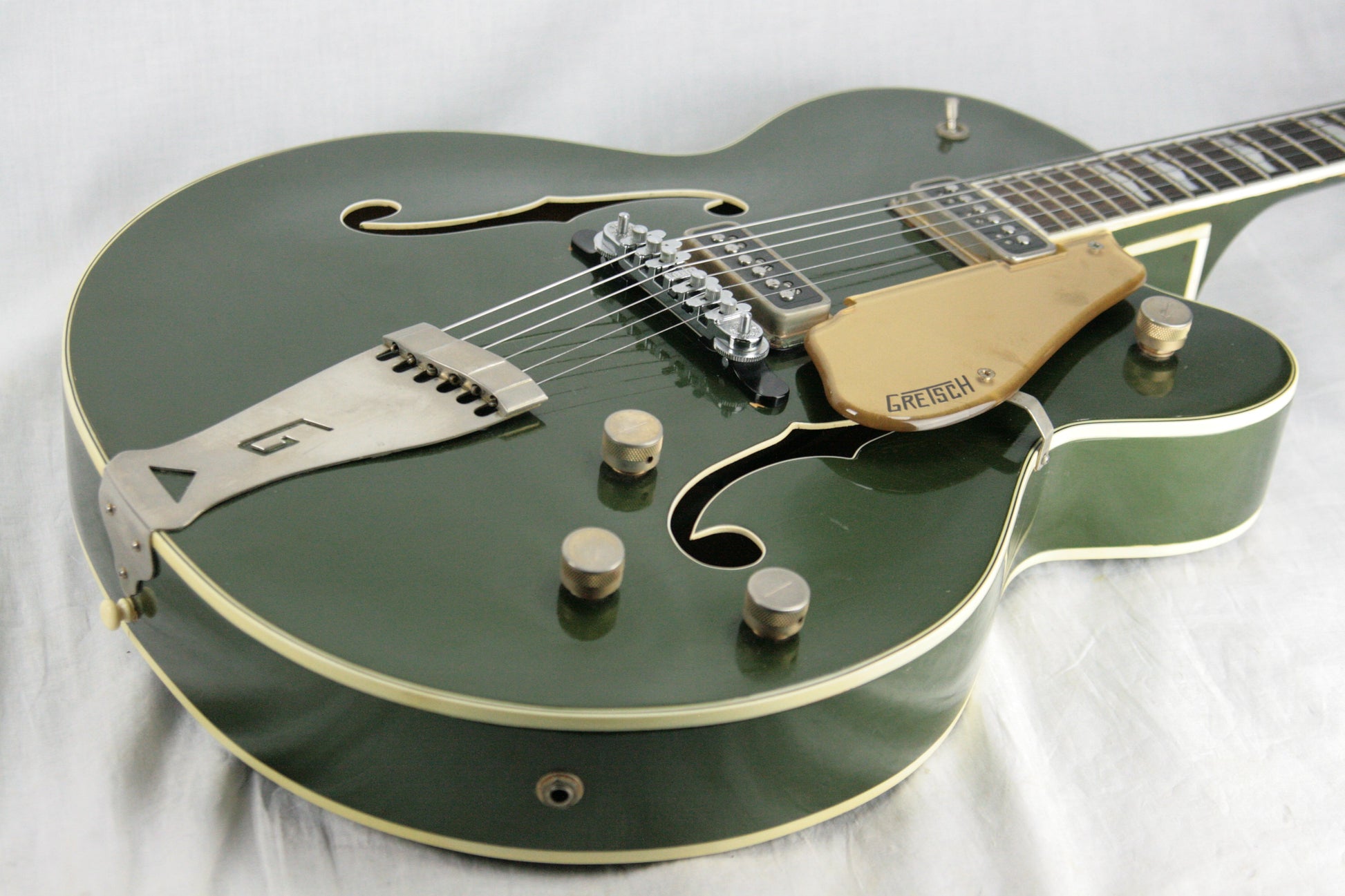 1956 Gretsch 6196 Country Club CADILLAC GREEN w/ Dearmond Pickups! white falcon size