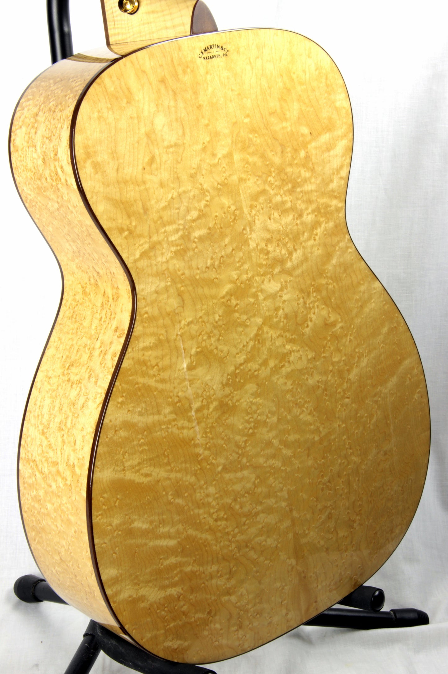 Martin Custom Shop Single O 0 BIRDSEYE MAPLE! Torrefied Spruce Flamed Maple Neck!