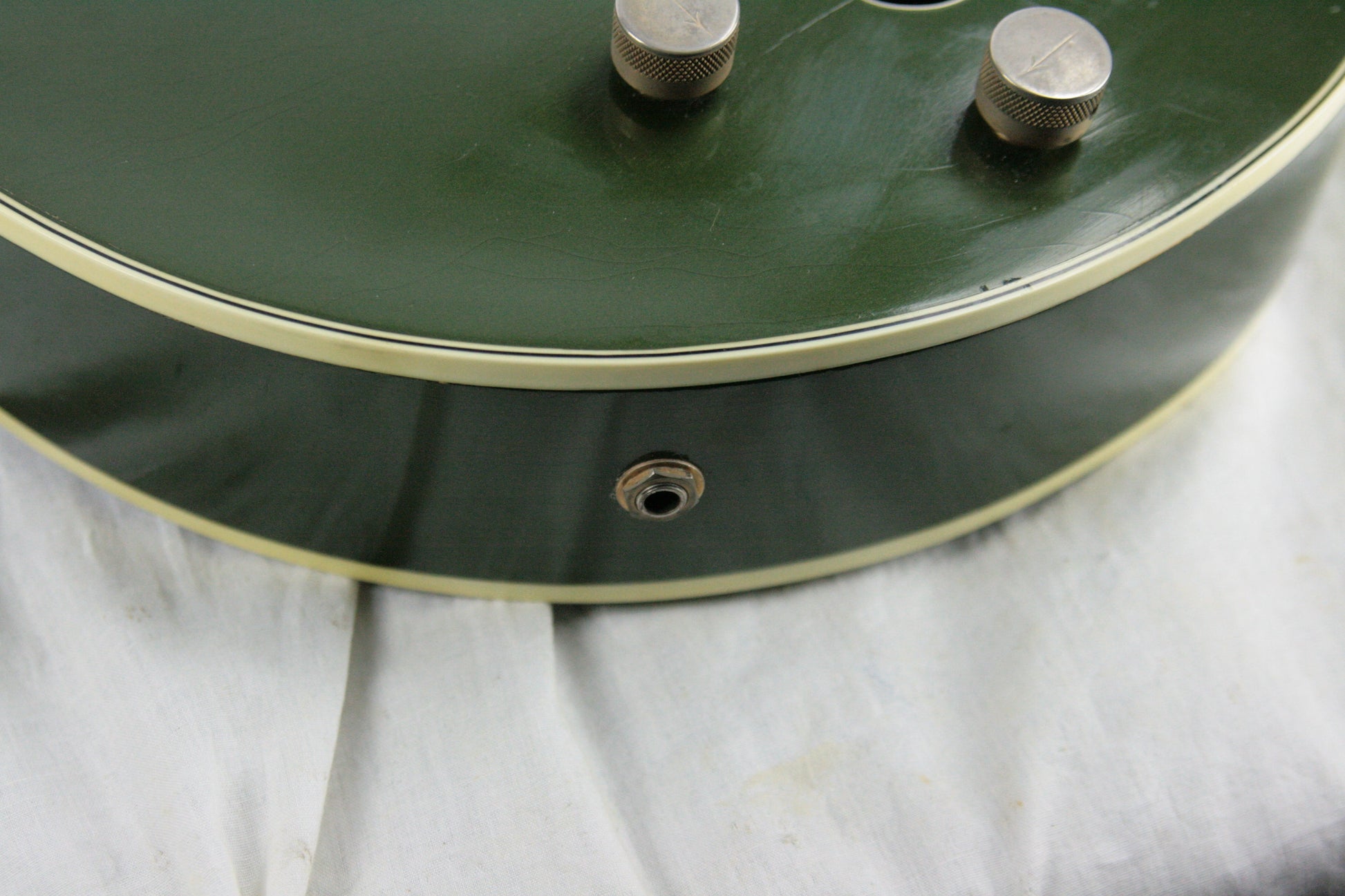 1956 Gretsch 6196 Country Club CADILLAC GREEN w/ Dearmond Pickups! white falcon size