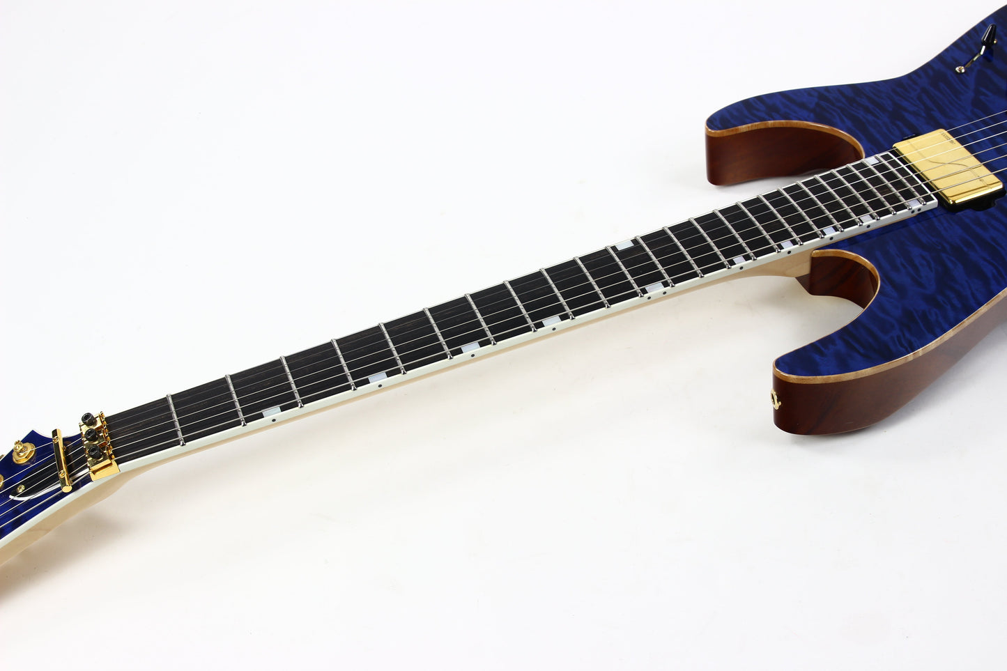 2021 ESP USA M-II DX Cobalt Blue Floyd Rose Original